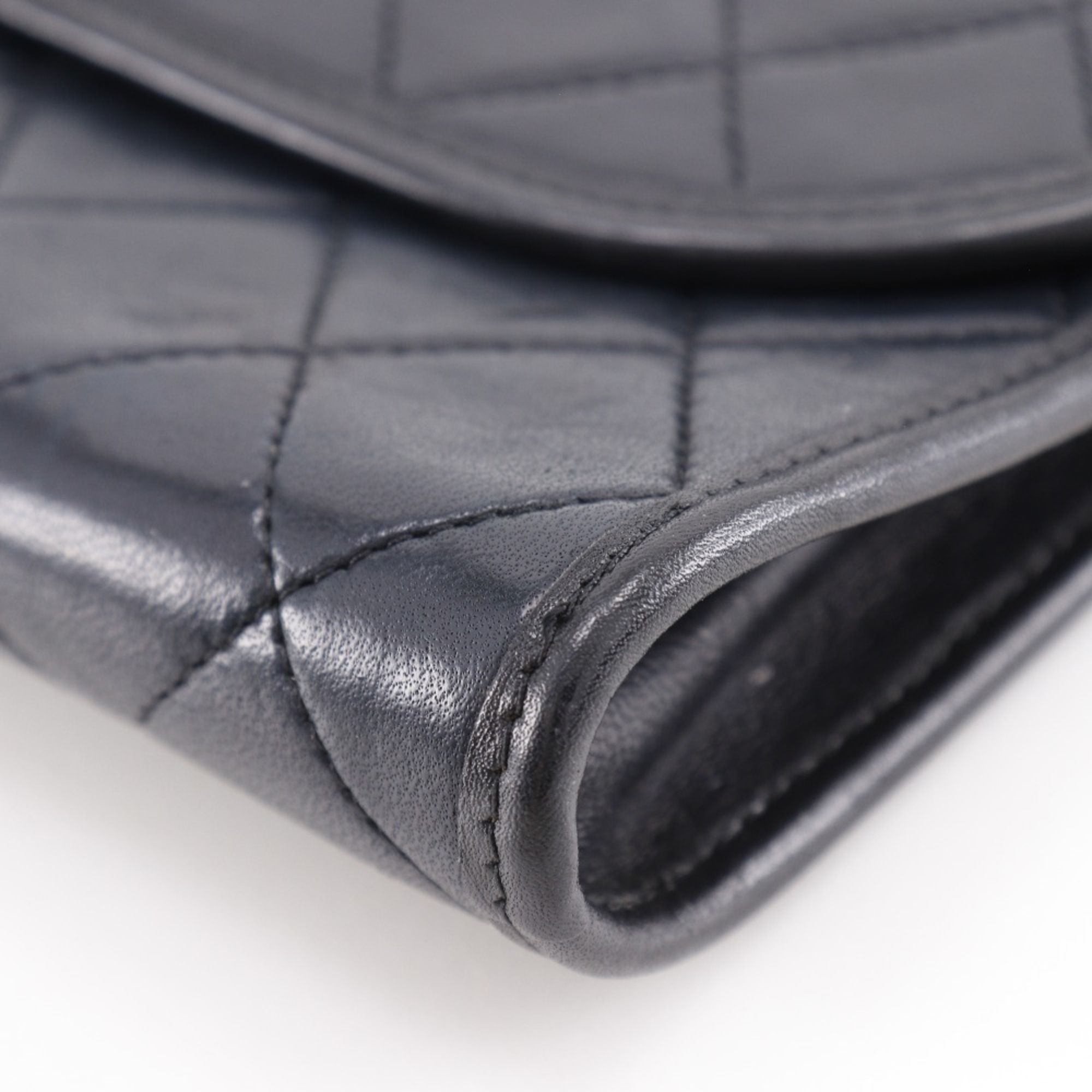 Leather Pochette Shoulder Bag (Pre-Owned) - Chanel - Modalova