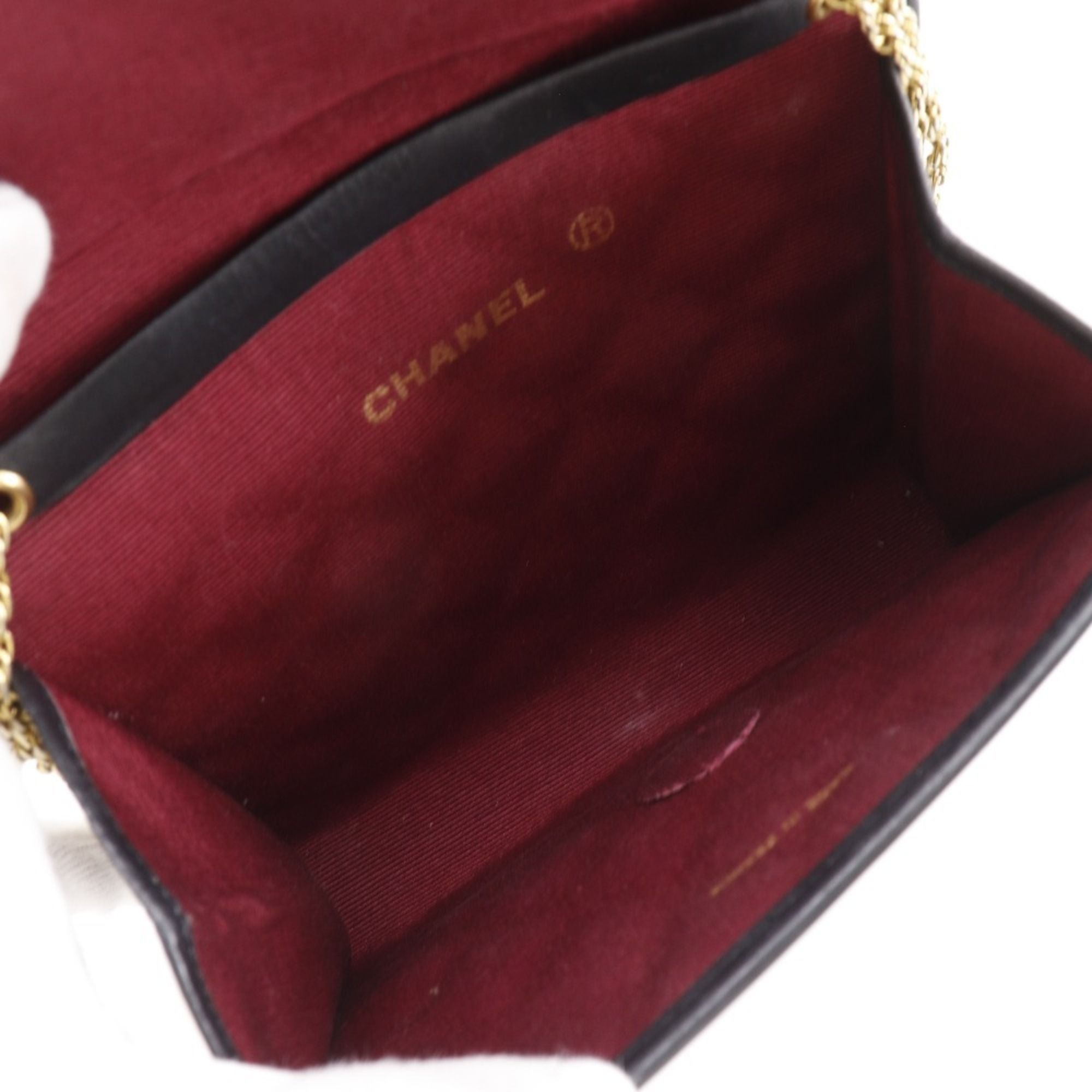 Leather Pochette Shoulder Bag (Pre-Owned) - Chanel - Modalova