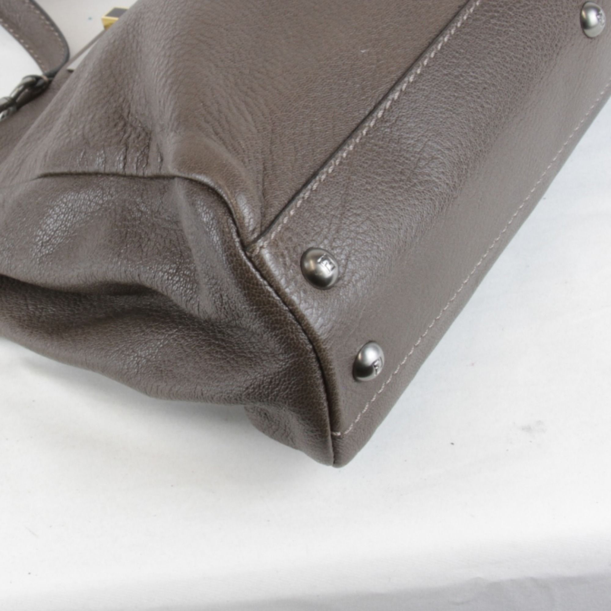 Leather Handbag (Pre-Owned) - Fendi - Modalova