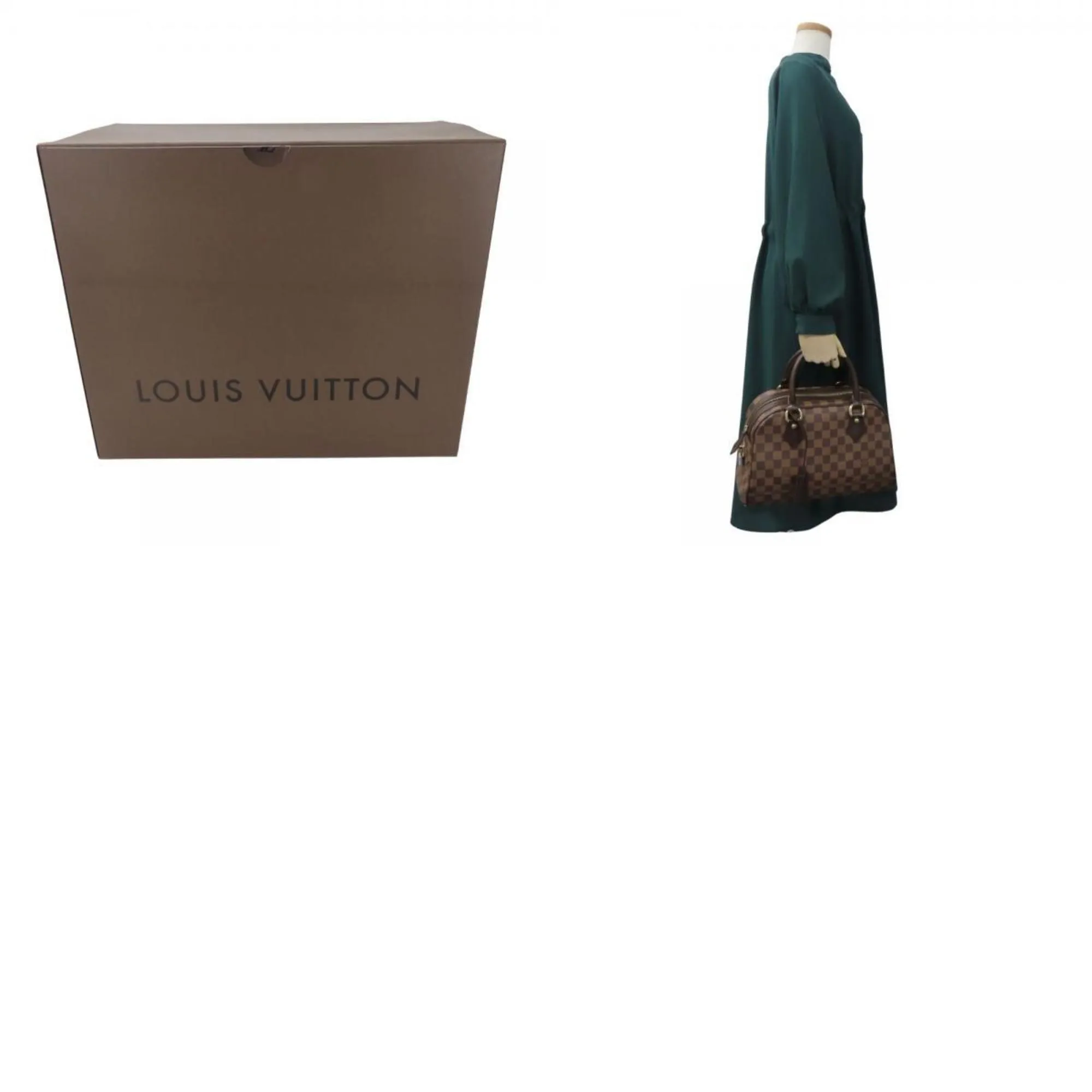 Damier Canvas Leather Handbag (Pre-Owned) - Louis Vuitton - Modalova