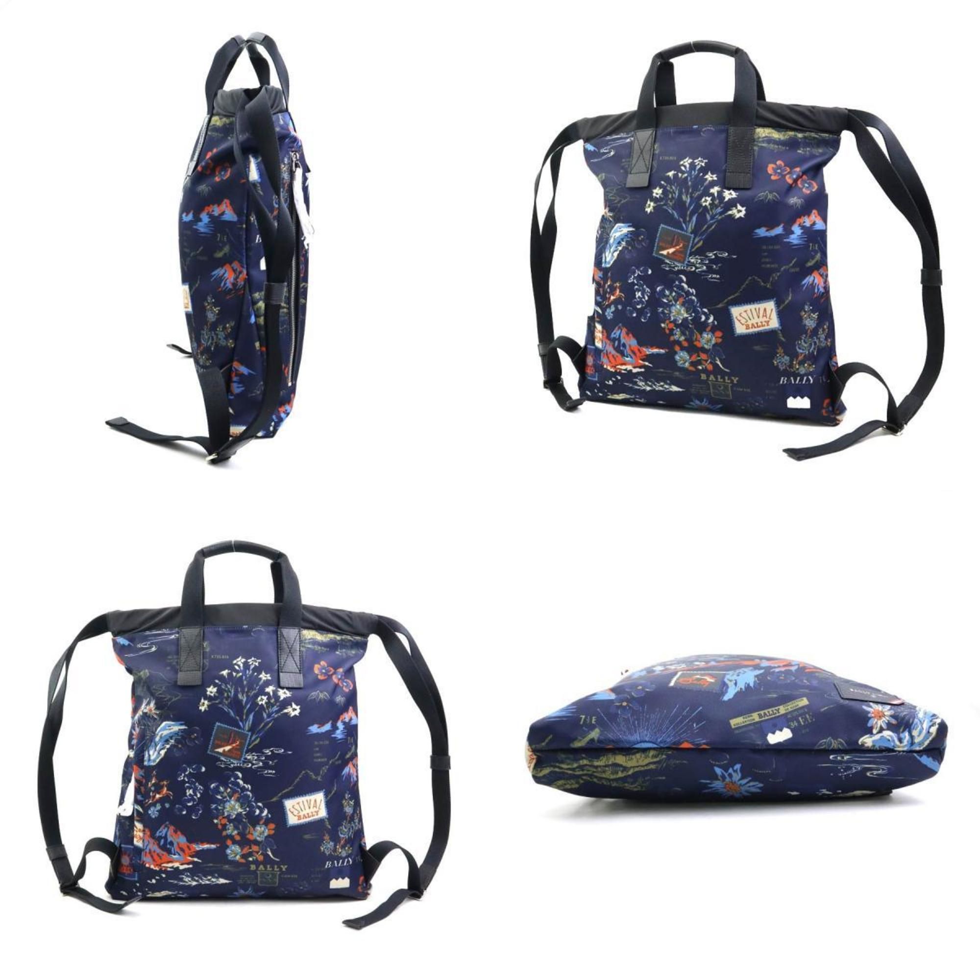 Nylon Backpack (Pre-Owned) - Bally - Modalova