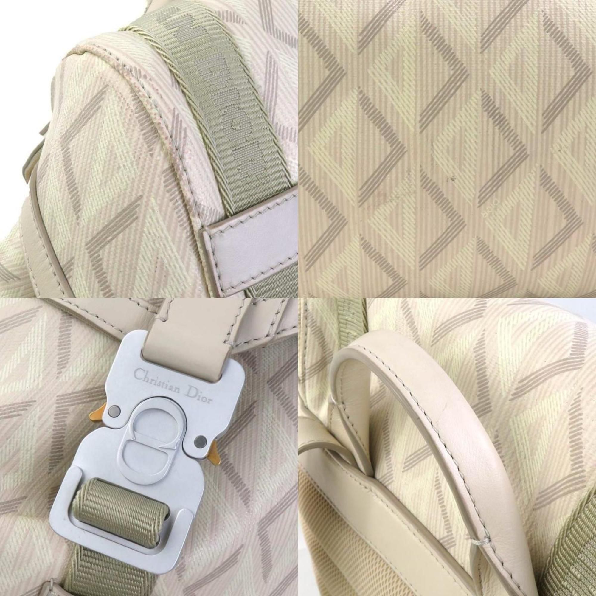 Coated Canvas Leather Backpack (Pre-Owned) - Christian Dior - Modalova
