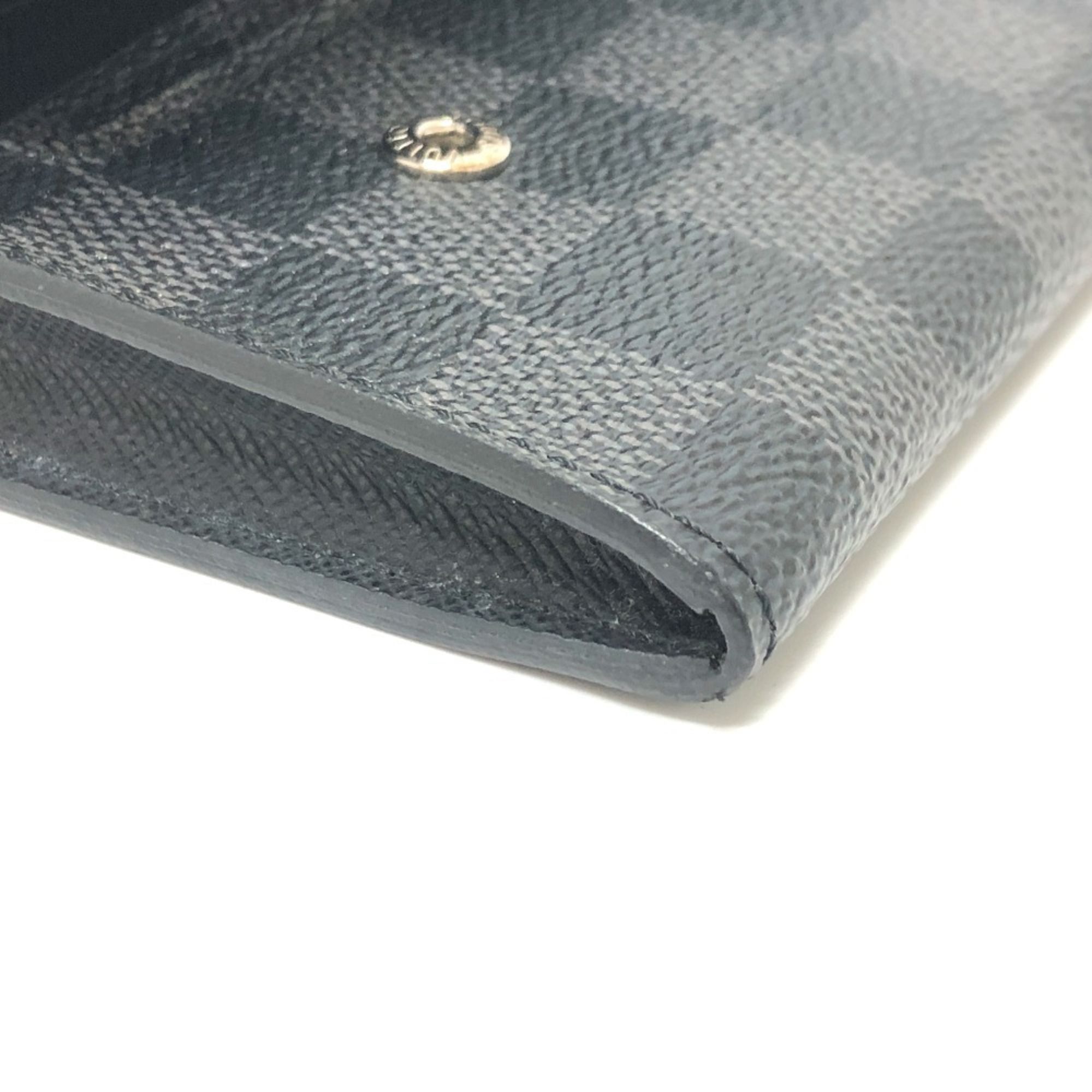 Damier Graphite Long Wallet (Bi-Fold) (Pre-Owned) - Louis Vuitton - Modalova