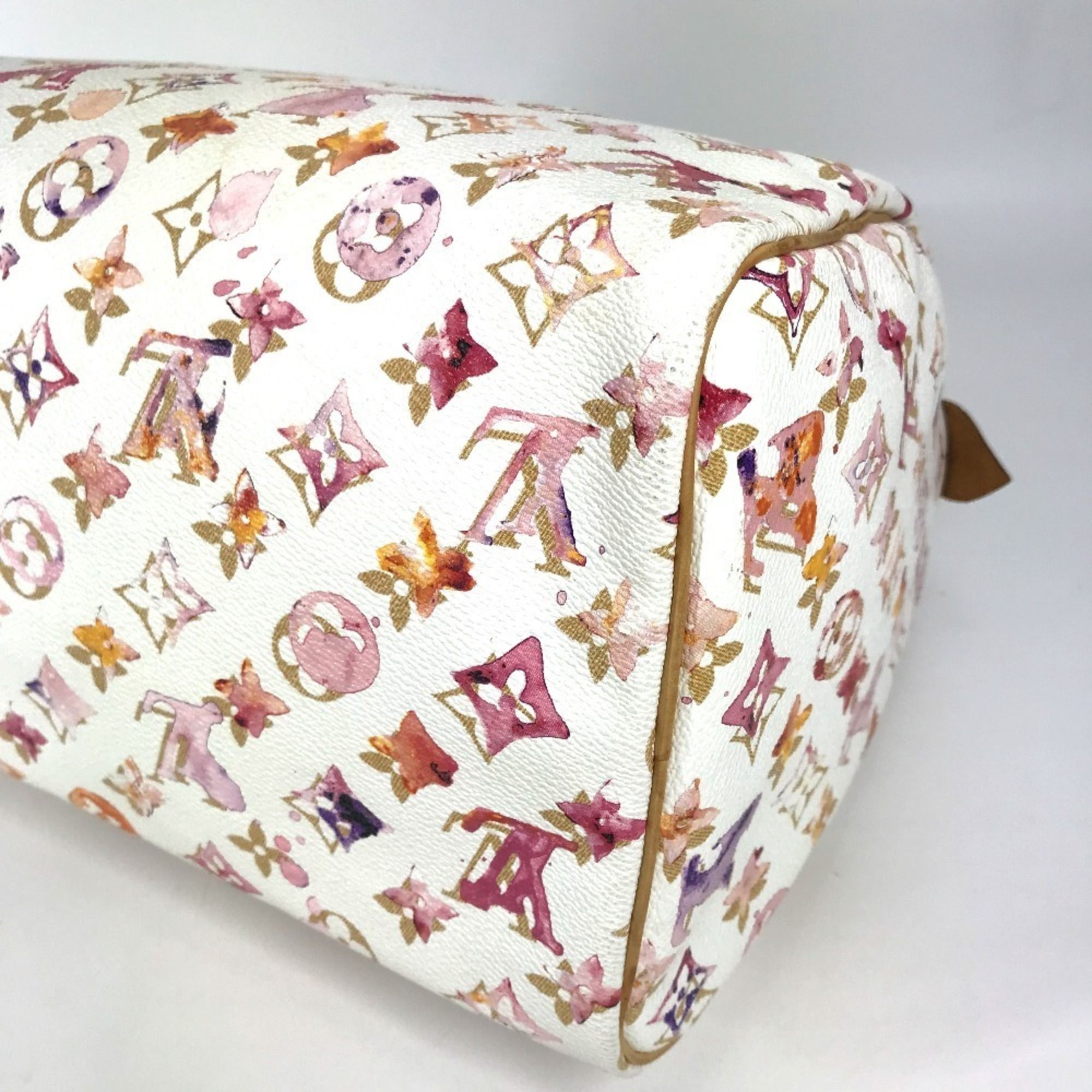 Monogram Watercolor Boston Bag Handbag (Pre-Owned) - Louis Vuitton - Modalova