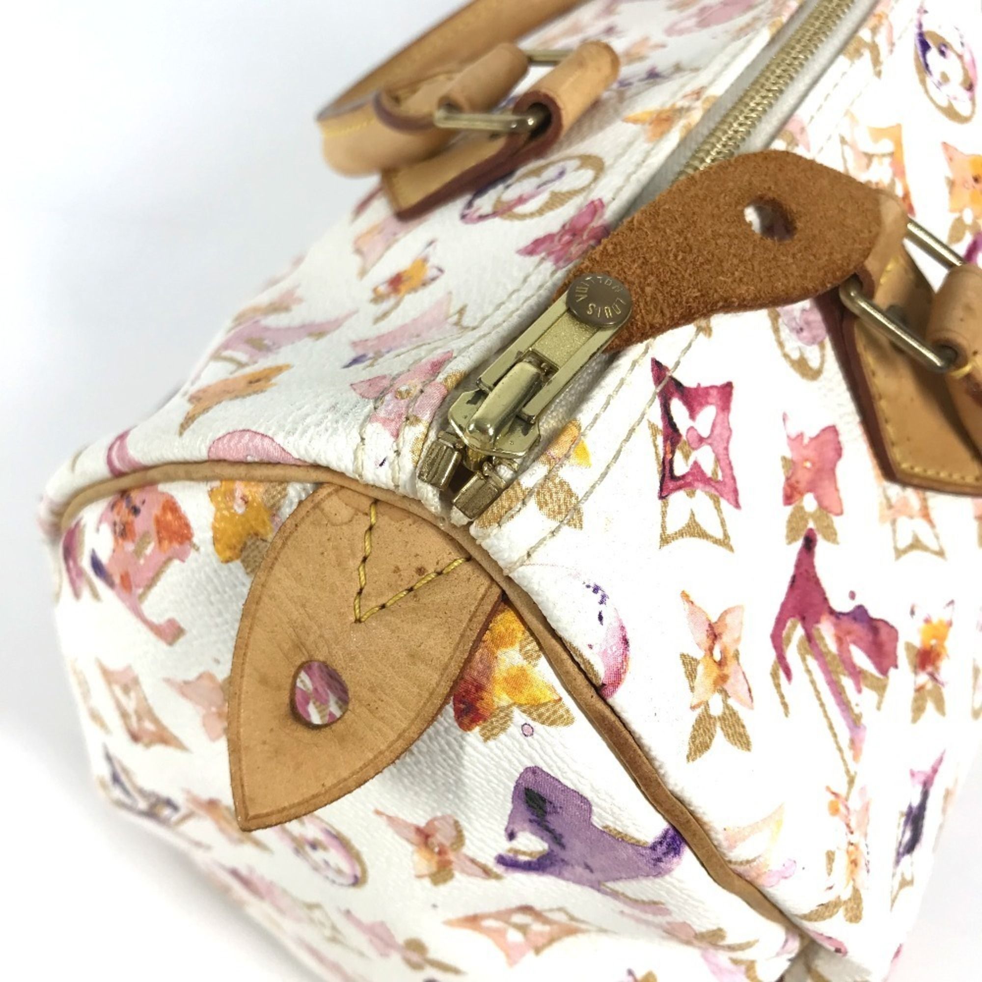 Monogram Watercolor Boston Bag Handbag (Pre-Owned) - Louis Vuitton - Modalova