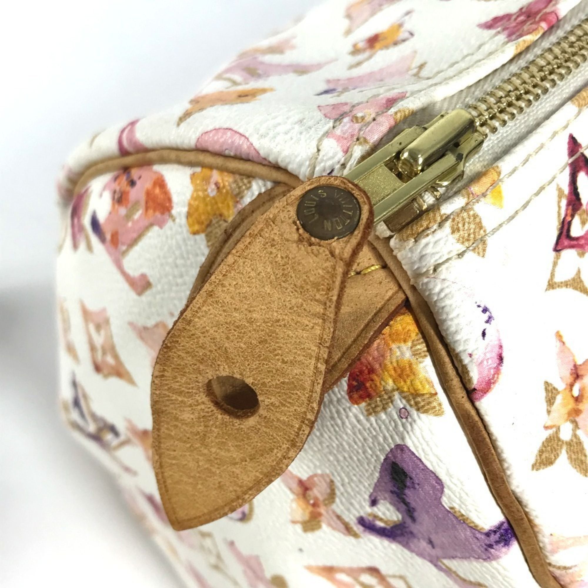 Monogram Watercolor Boston Bag Handbag (Pre-Owned) - Louis Vuitton - Modalova