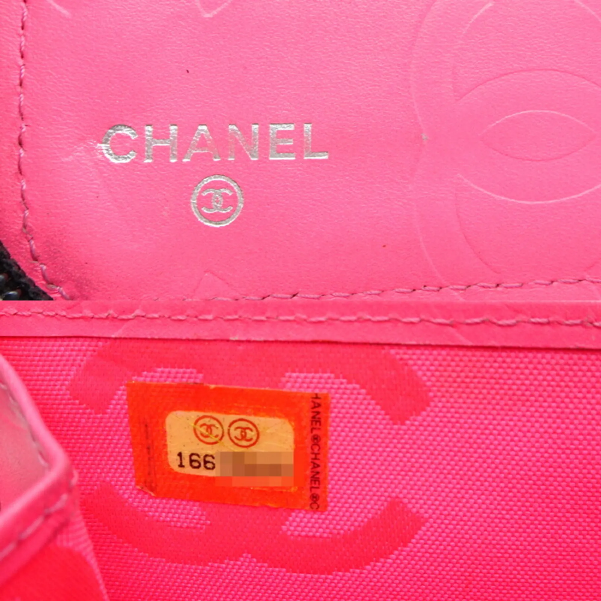 Leather Long Wallet (Bi-Fold) (Pre-Owned) - Chanel - Modalova