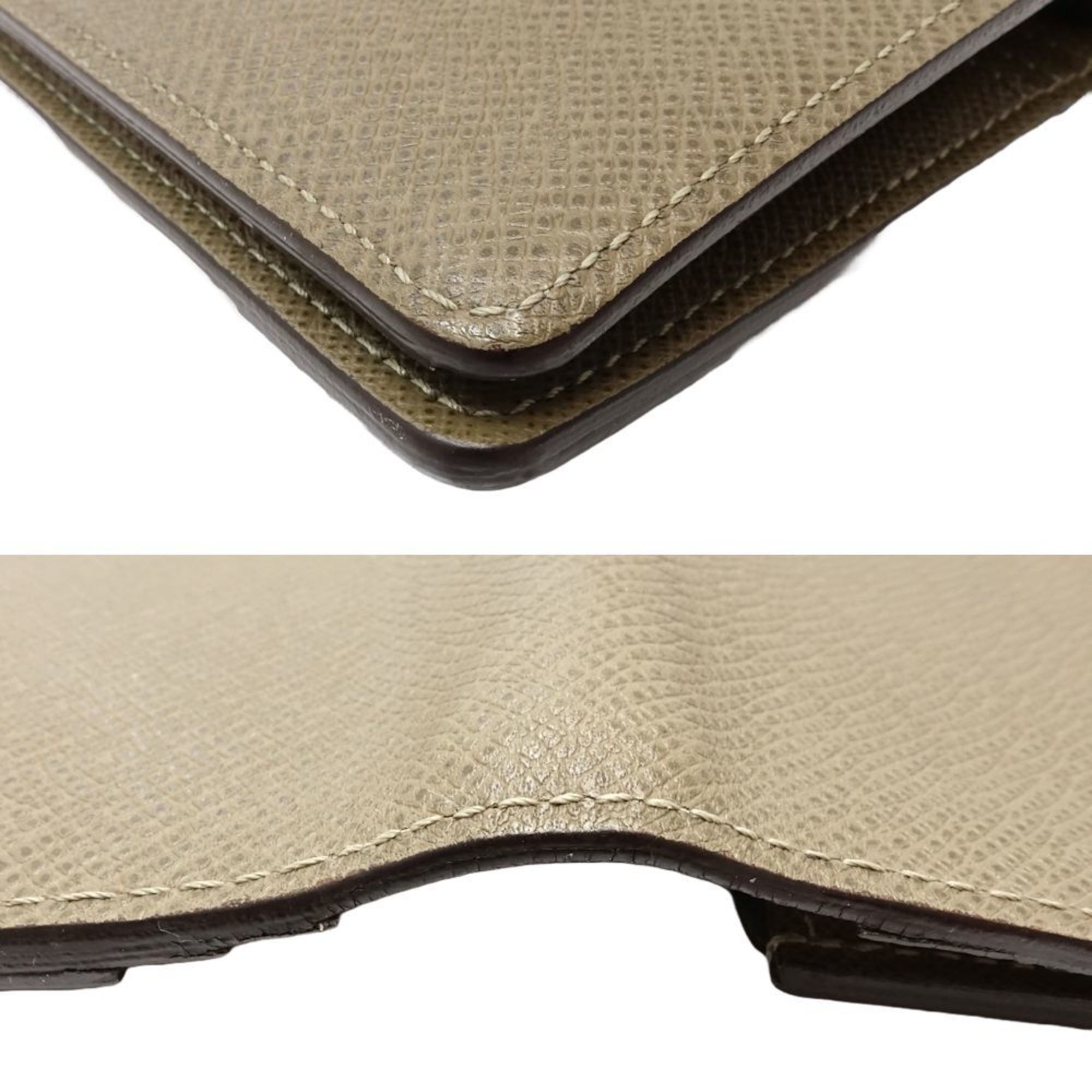 Taiga Leather Long Wallet (Bi-Fold) (Pre-Owned) - Louis Vuitton - Modalova