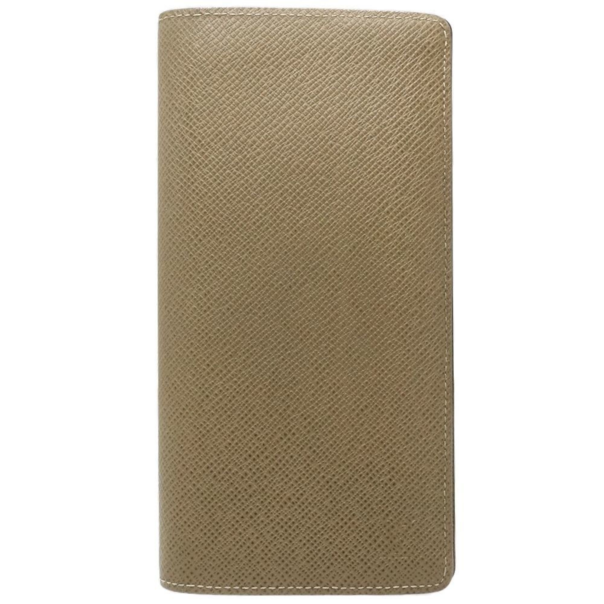 Taiga Leather Long Wallet (Bi-Fold) (Pre-Owned) - Louis Vuitton - Modalova