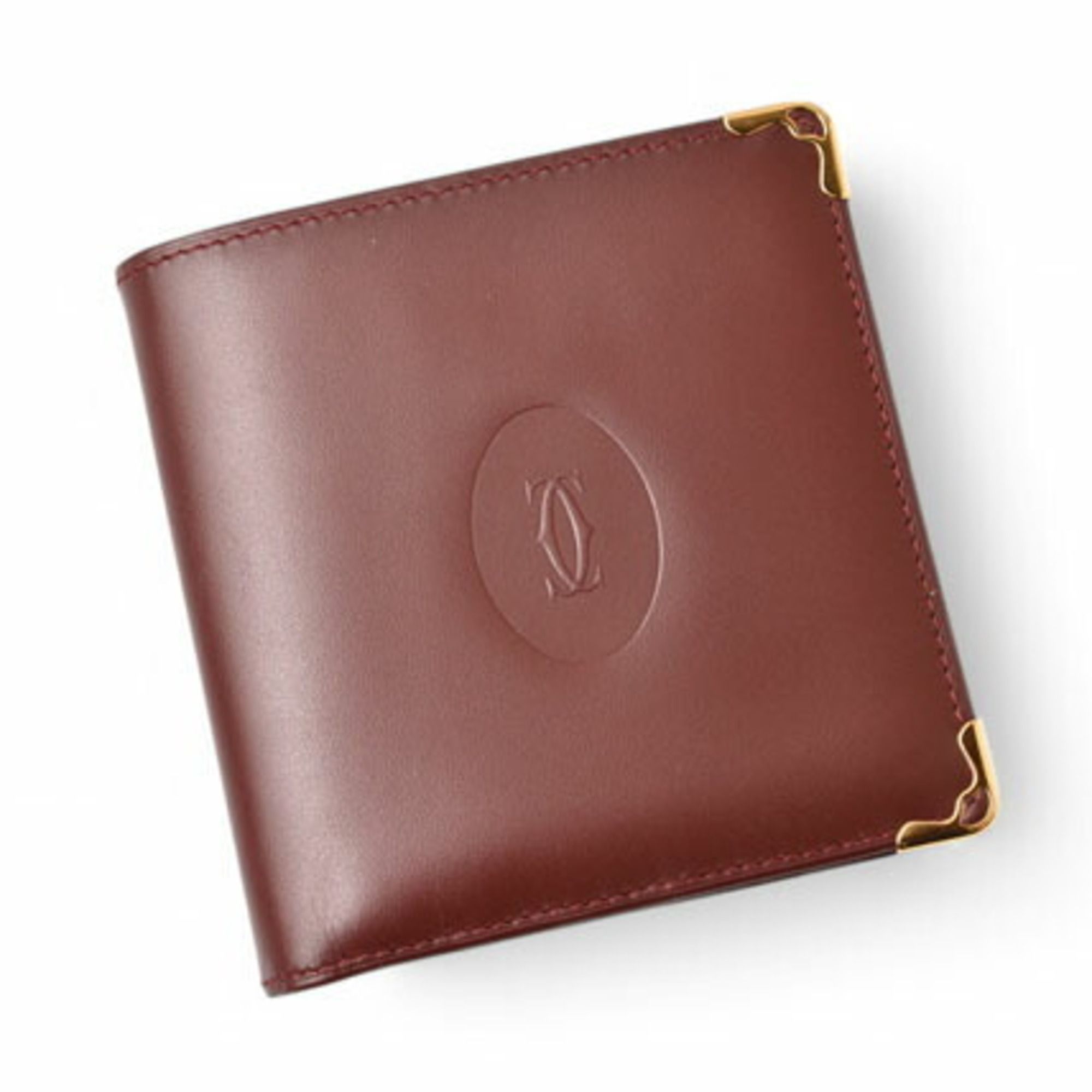 Leather Wallet (Bi-Fold) (Pre-Owned) - Cartier - Modalova