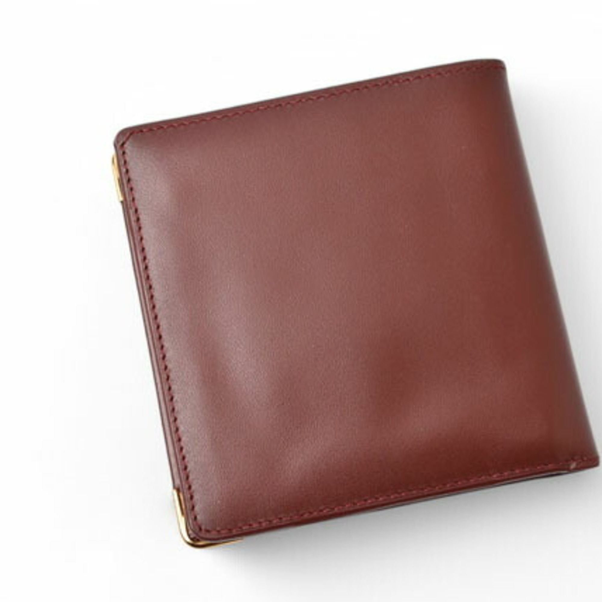 Leather Wallet (Bi-Fold) (Pre-Owned) - Cartier - Modalova