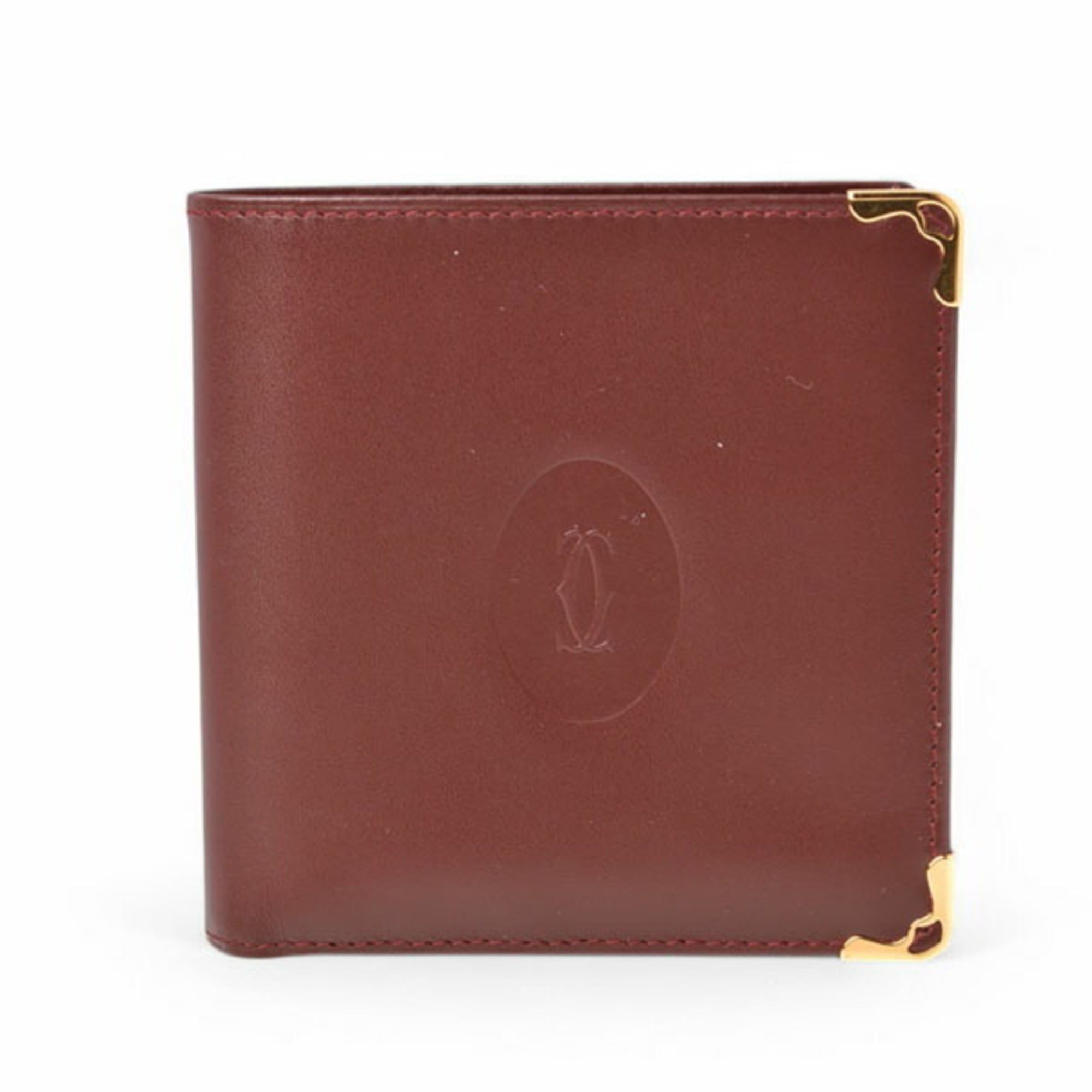 Leather Wallet (Bi-Fold) (Pre-Owned) - Cartier - Modalova