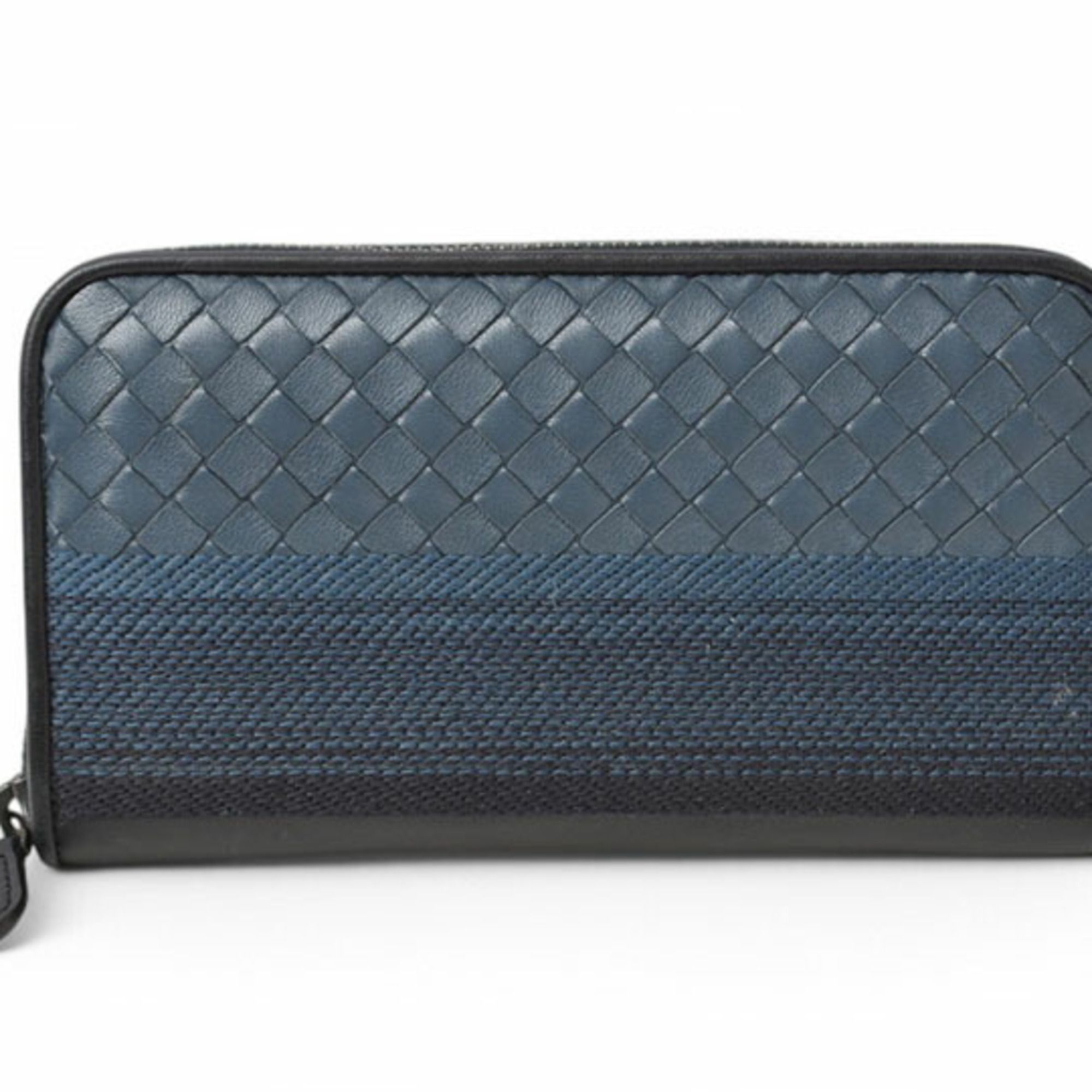 Leather Long Wallet (Bi-Fold) (Pre-Owned) - Bottega Veneta - Modalova