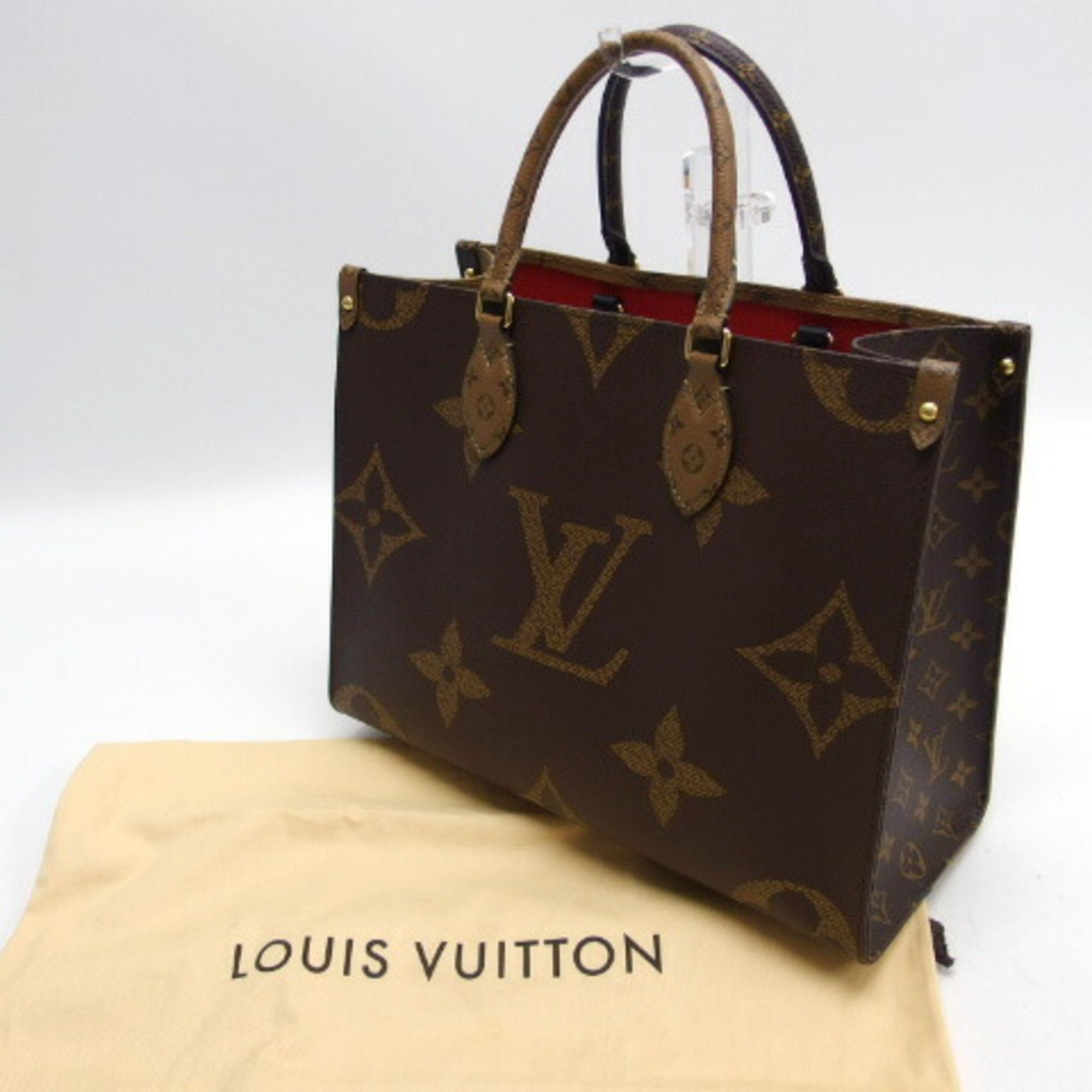 Monogram Monogram Monogram Reverse Shoulder Bag Tote Bag (Pre-Owned) - Louis Vuitton - Modalova