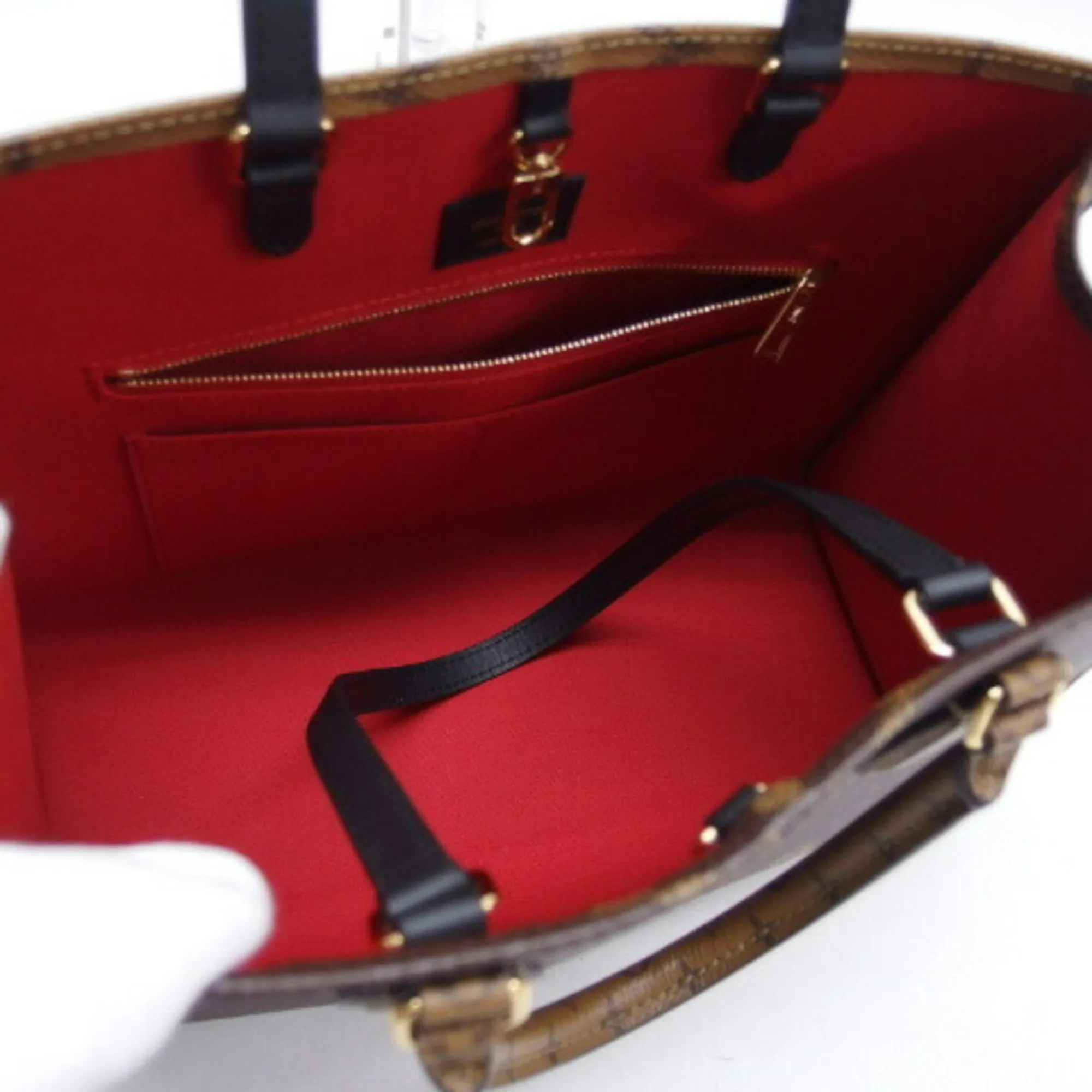 Monogram Monogram Monogram Reverse Shoulder Bag Tote Bag (Pre-Owned) - Louis Vuitton - Modalova
