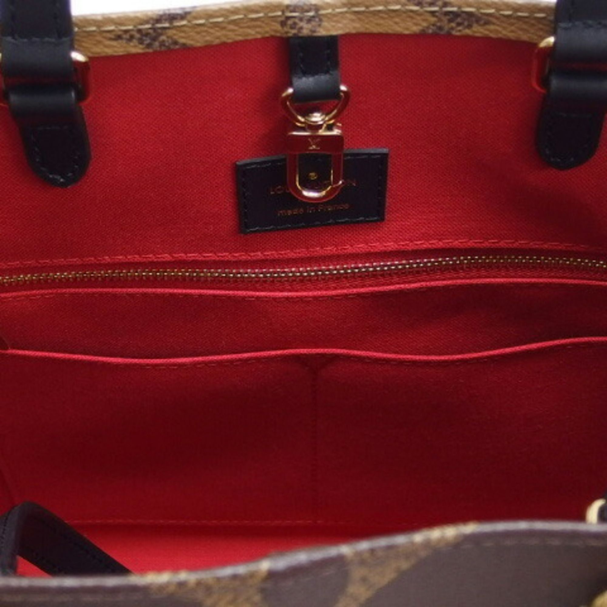 Monogram Monogram Monogram Reverse Shoulder Bag Tote Bag (Pre-Owned) - Louis Vuitton - Modalova