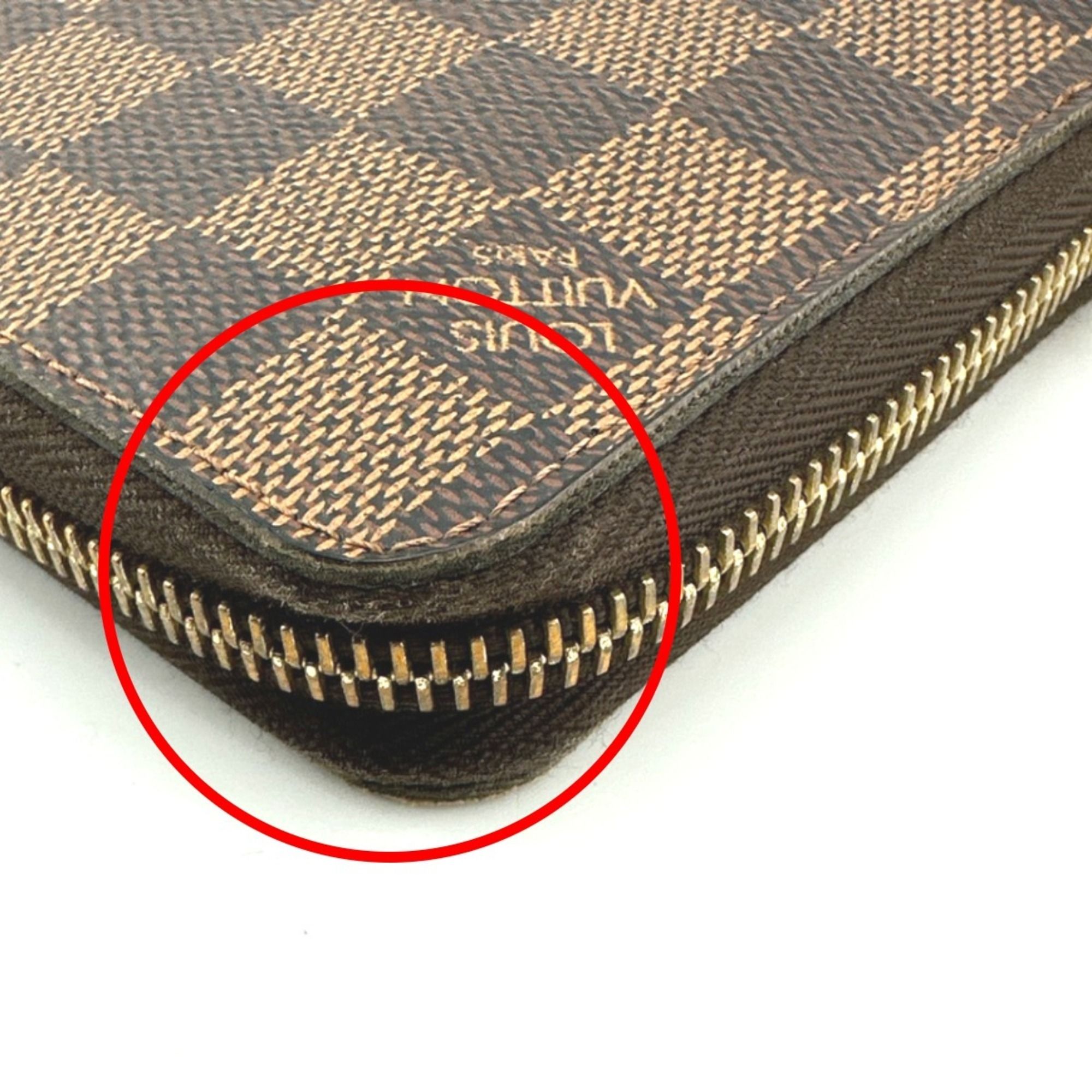 Damier Canvas Long Wallet (Bi-Fold) (Pre-Owned) - Louis Vuitton - Modalova