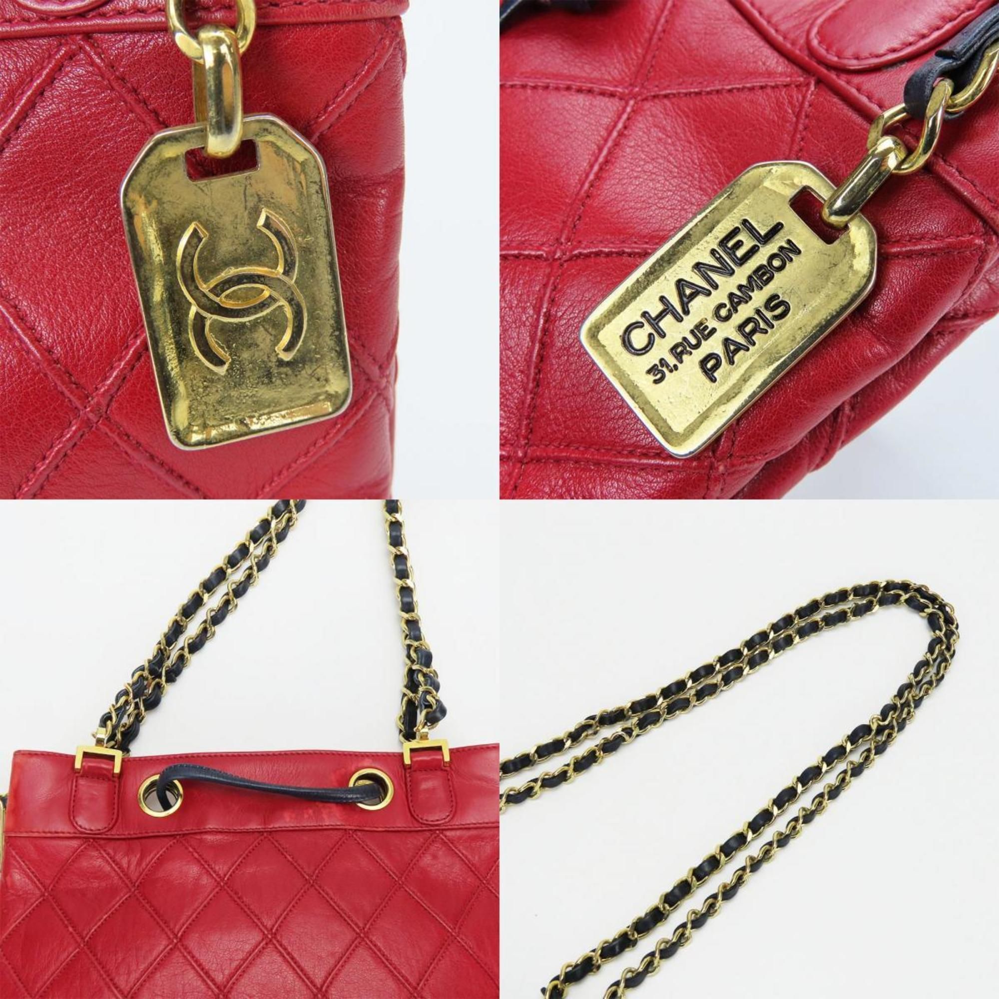 Bicolor Leather Shoulder Bag (Pre-Owned) - Chanel - Modalova