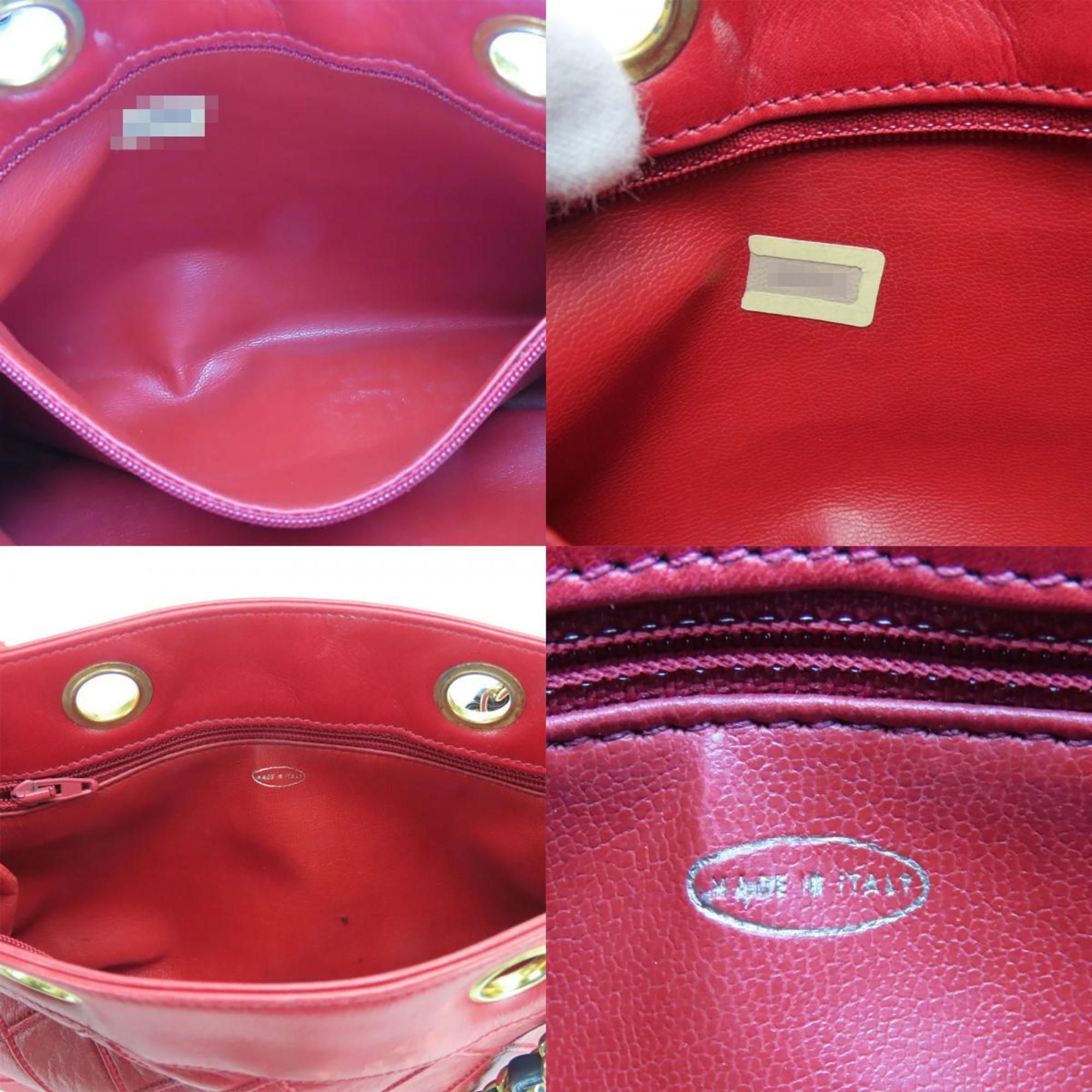 Bicolor Leather Shoulder Bag (Pre-Owned) - Chanel - Modalova
