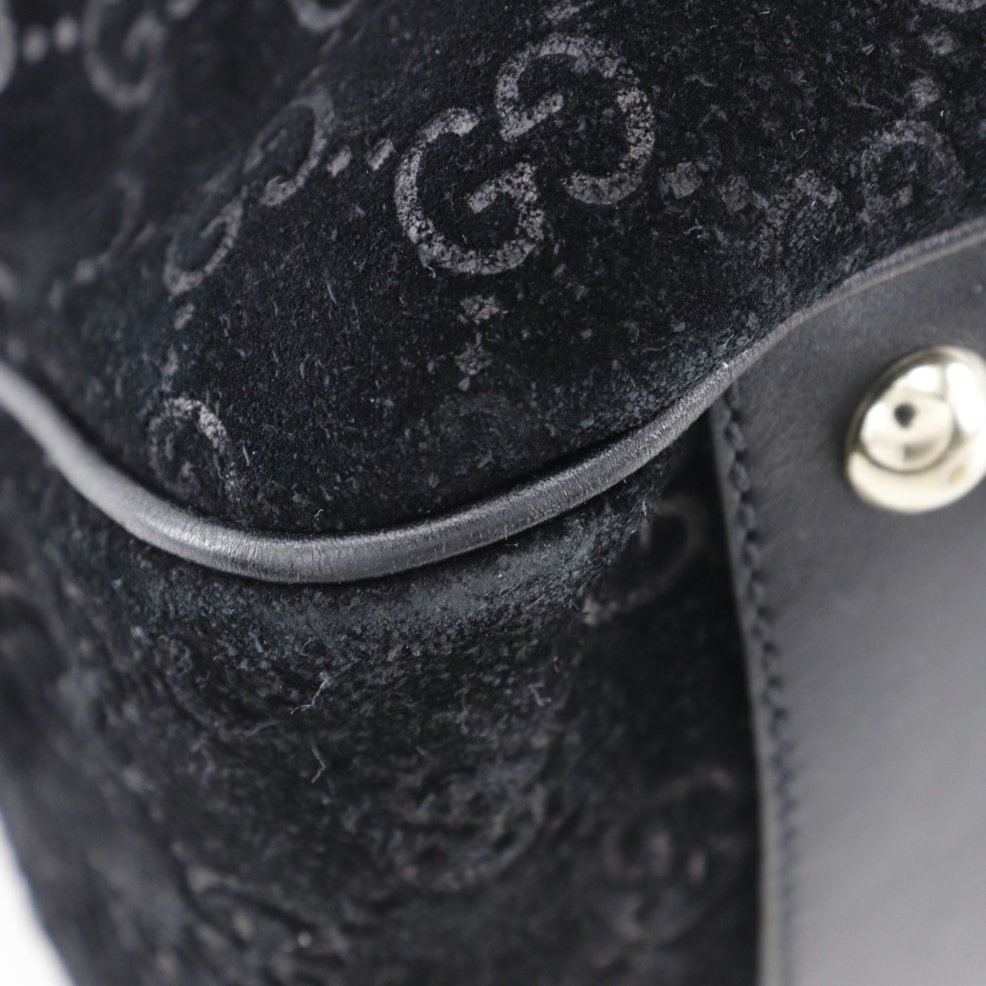 Suede Tote Bag (Pre-Owned) - Gucci - Modalova