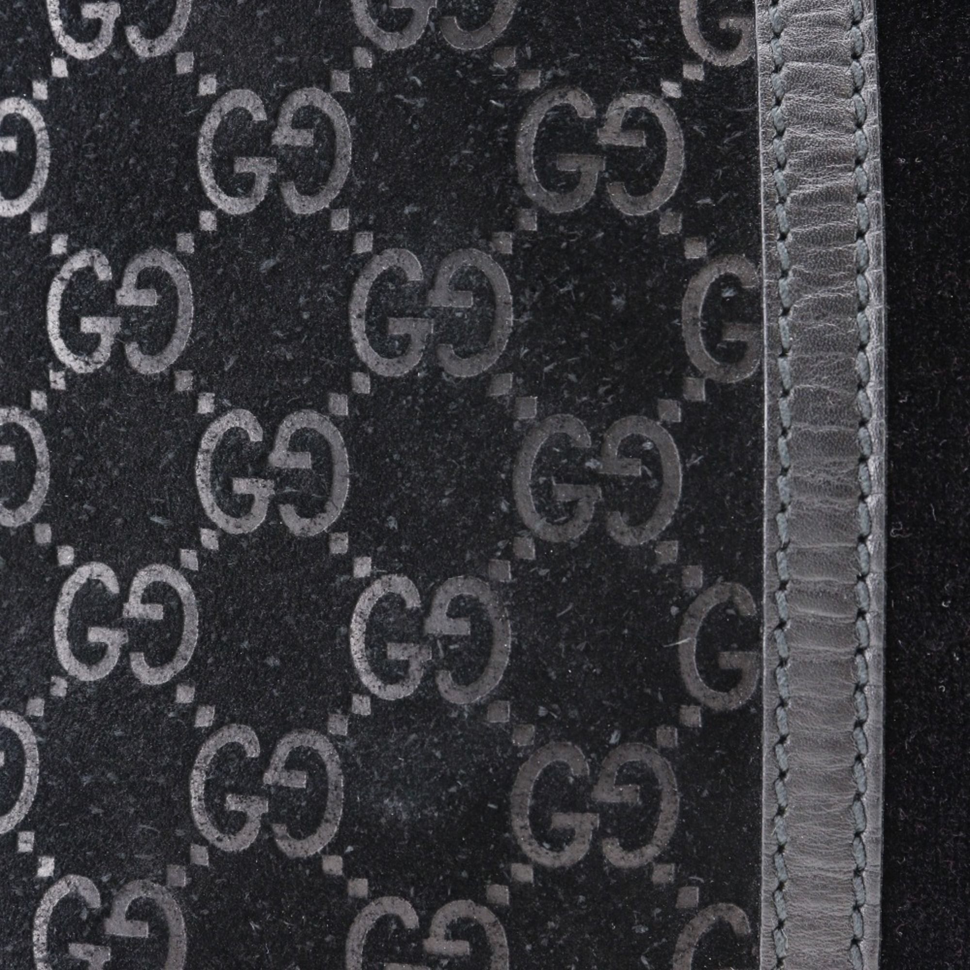Suede Tote Bag (Pre-Owned) - Gucci - Modalova