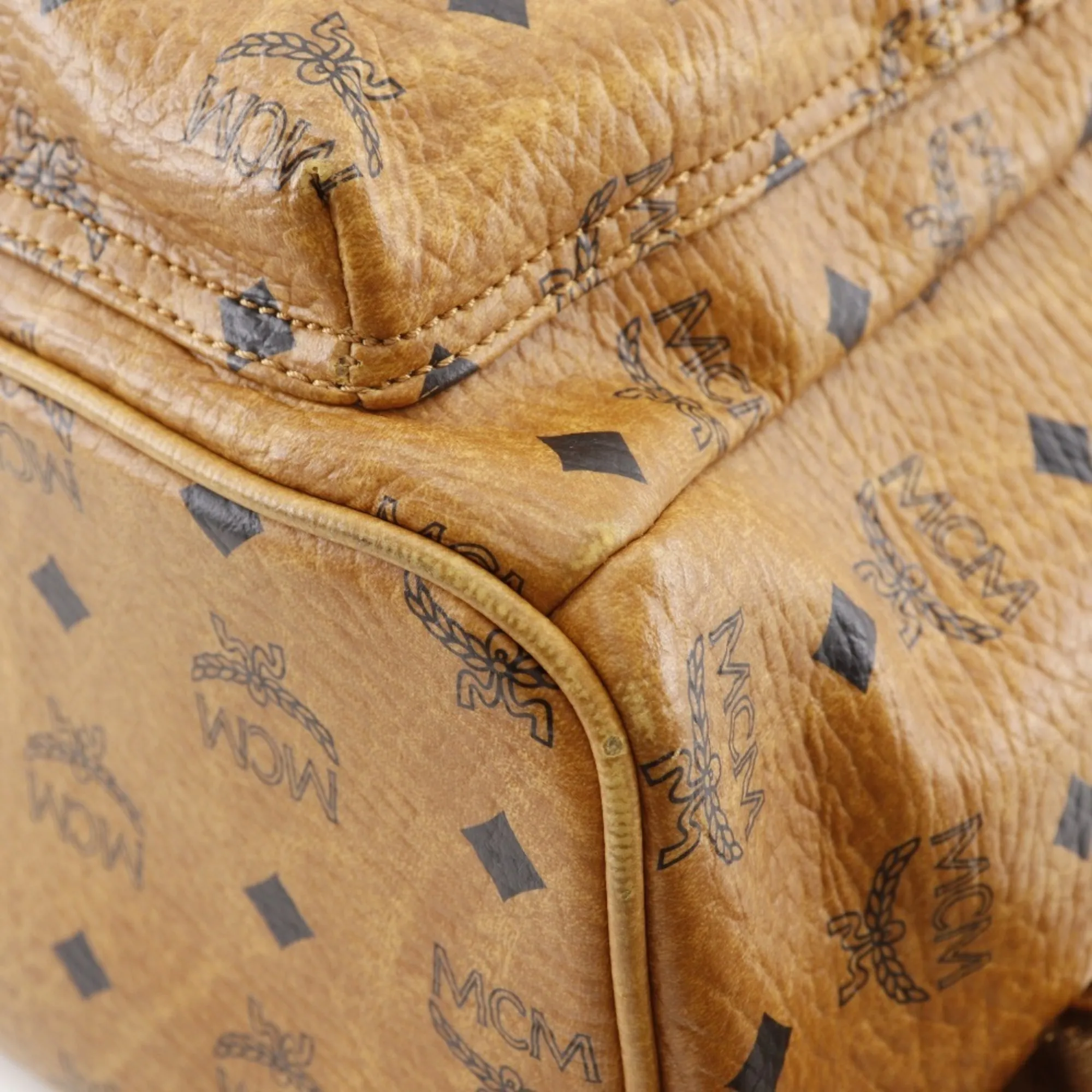 Mcm Brown Pvc Backpack (Pre-Owned) - MCM - Modalova