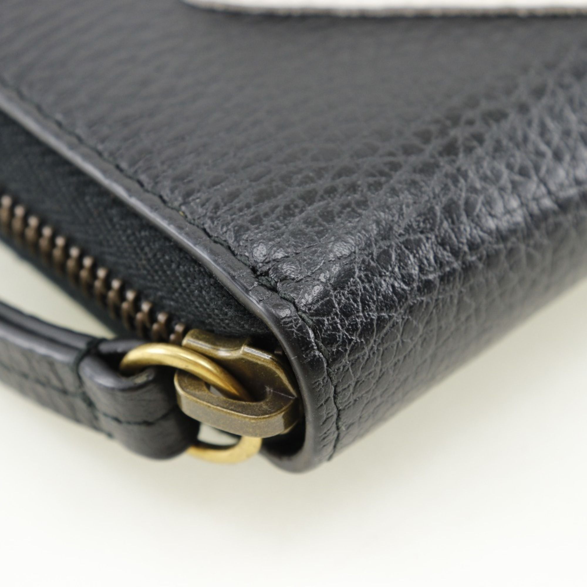 Leather Long Wallet (Bi-Fold) (Pre-Owned) - Gucci - Modalova