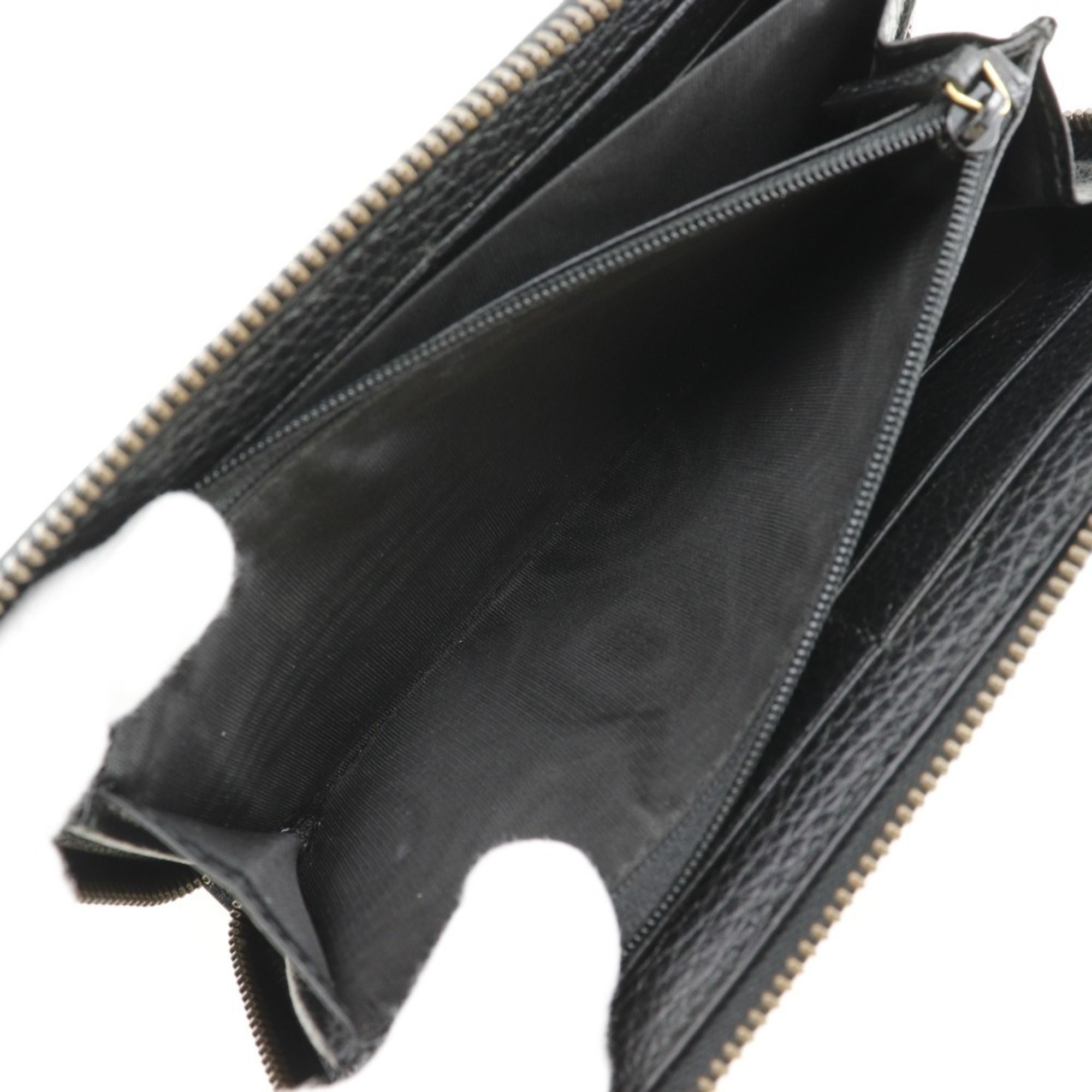 Leather Long Wallet (Bi-Fold) (Pre-Owned) - Gucci - Modalova