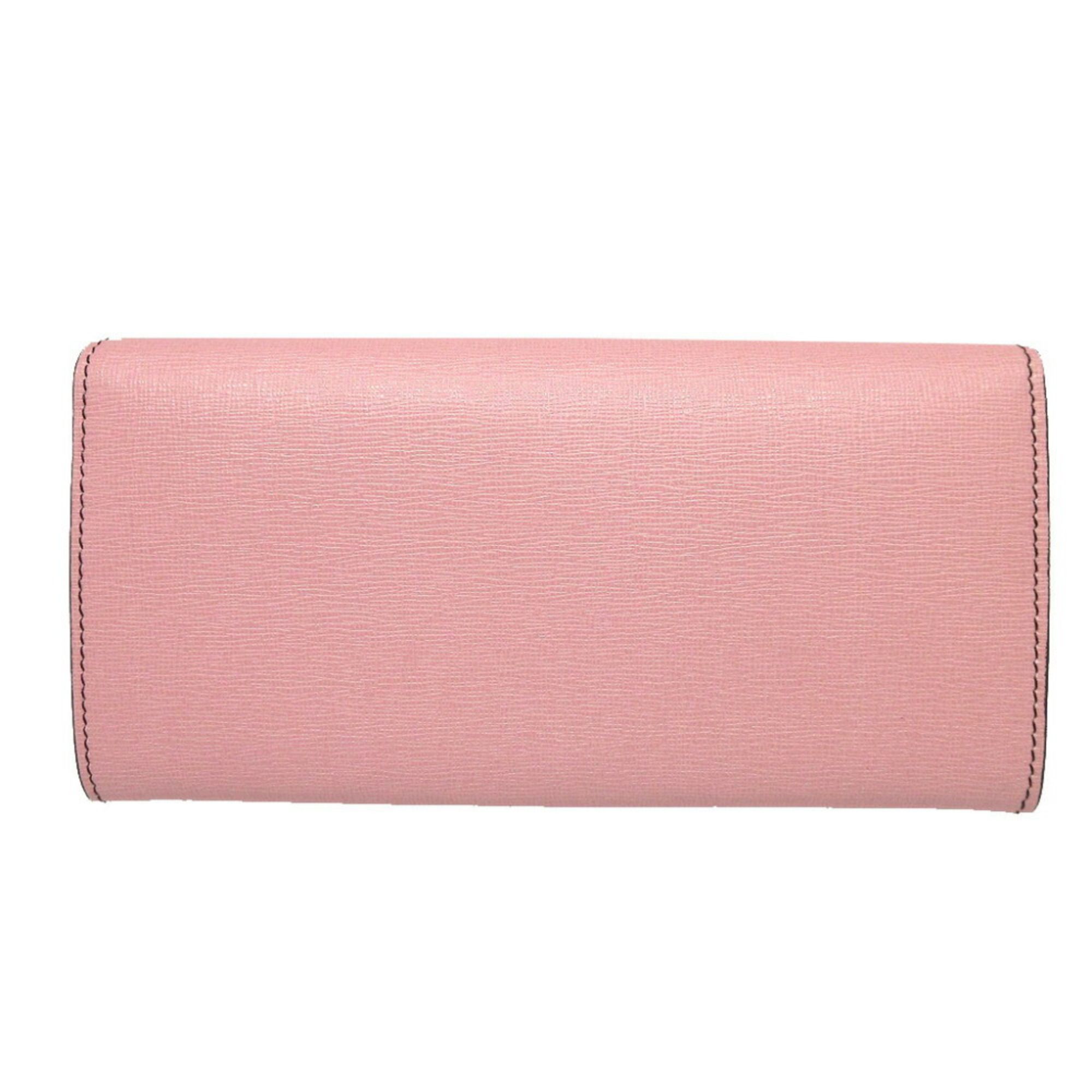 Leather Long Wallet (Bi-Fold) (Pre-Owned) - Fendi - Modalova