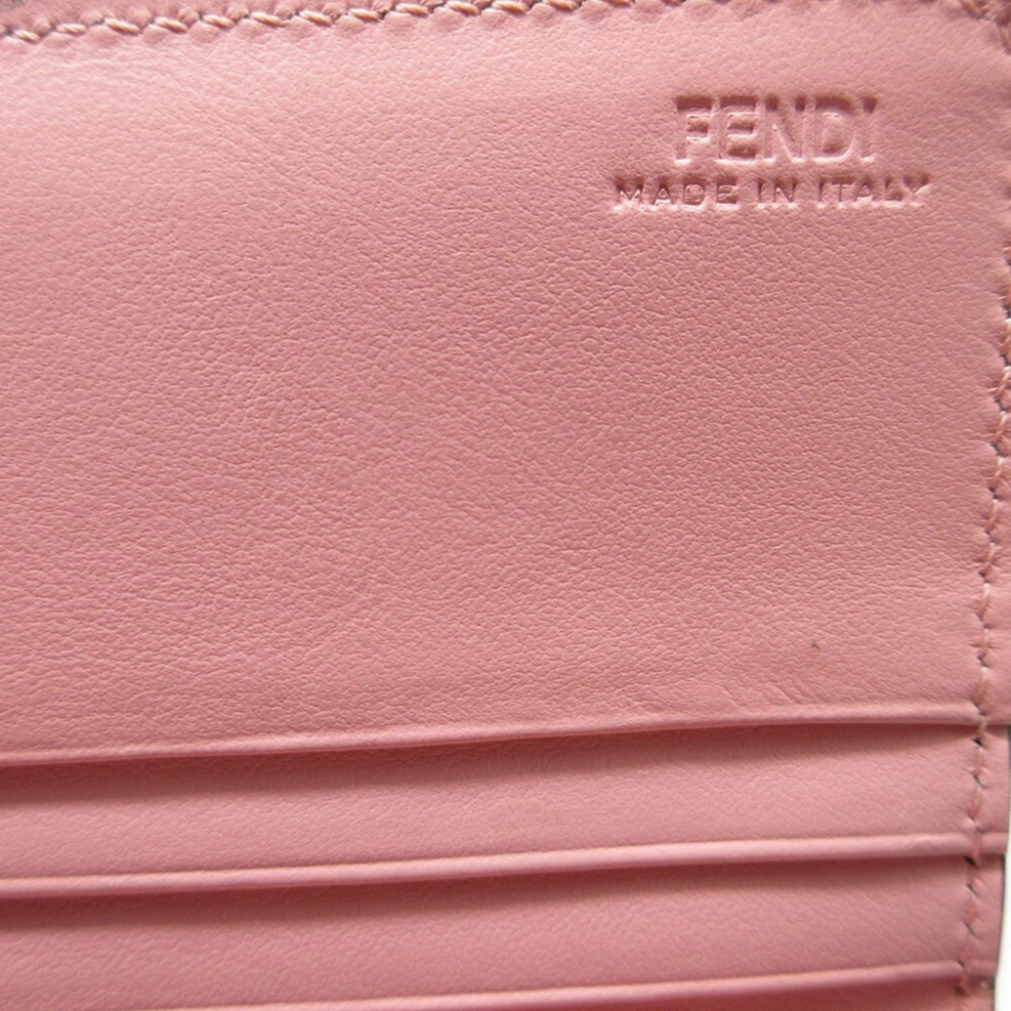 Leather Long Wallet (Bi-Fold) (Pre-Owned) - Fendi - Modalova