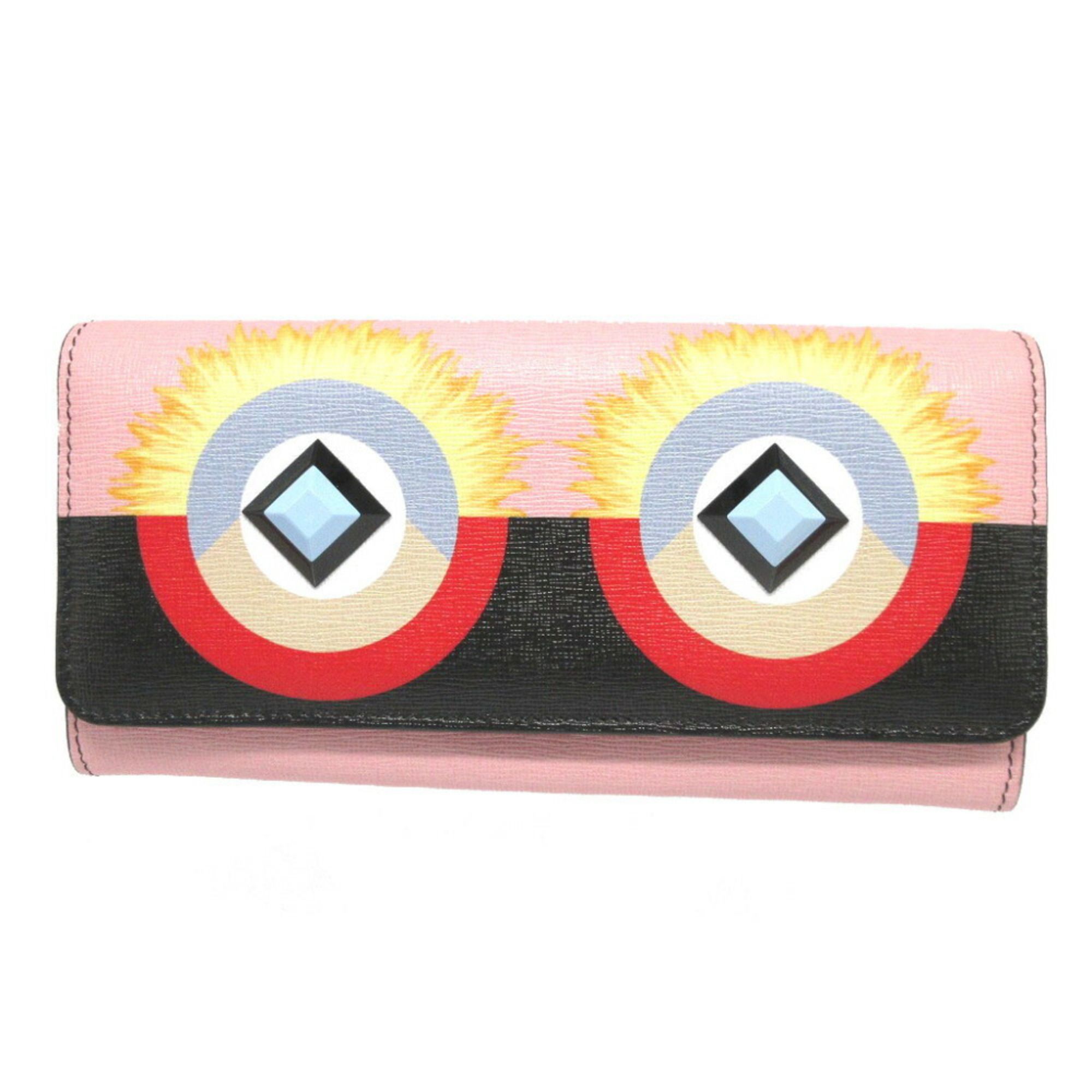 Leather Long Wallet (Bi-Fold) (Pre-Owned) - Fendi - Modalova