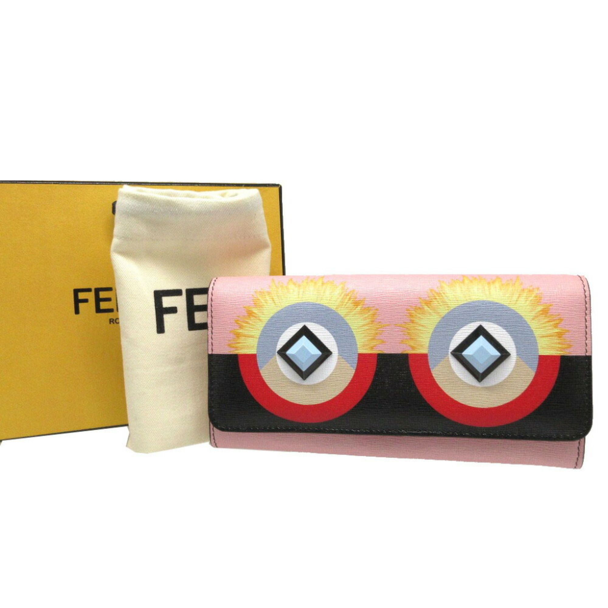 Leather Long Wallet (Bi-Fold) (Pre-Owned) - Fendi - Modalova