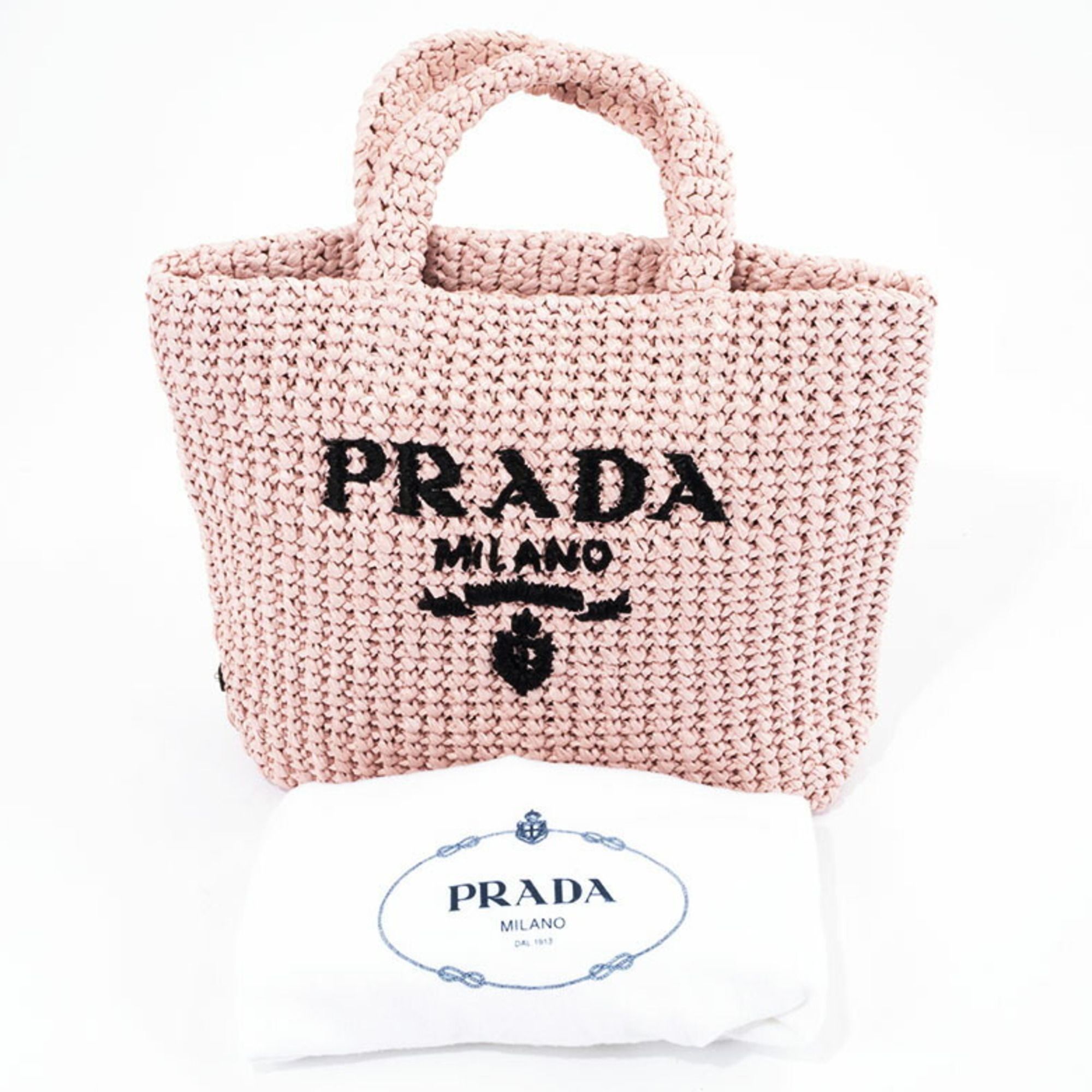 Viscose Tote Bag (Pre-Owned) - Prada - Modalova