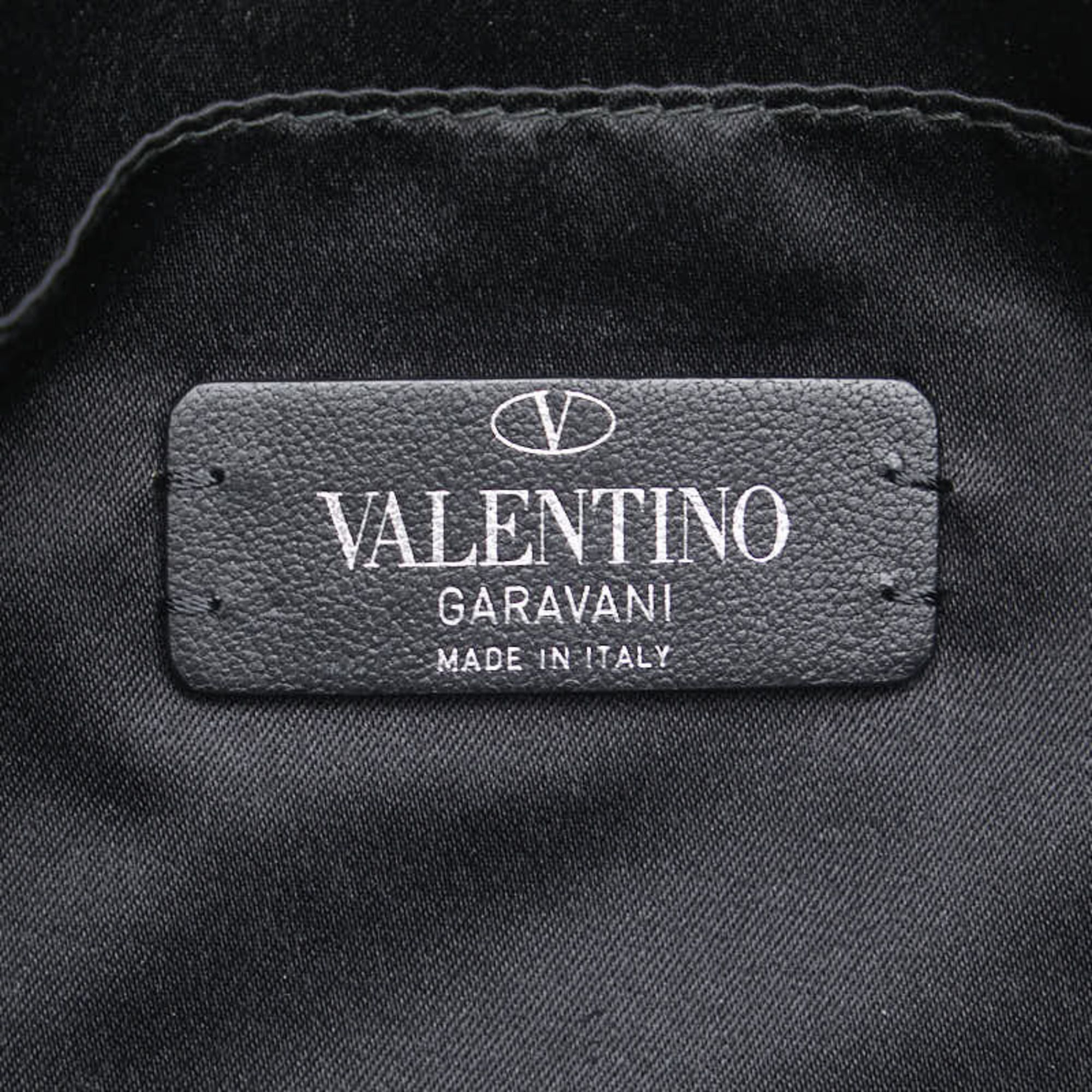 Leather Clutch Bag (Pre-Owned) - Valentino - Modalova