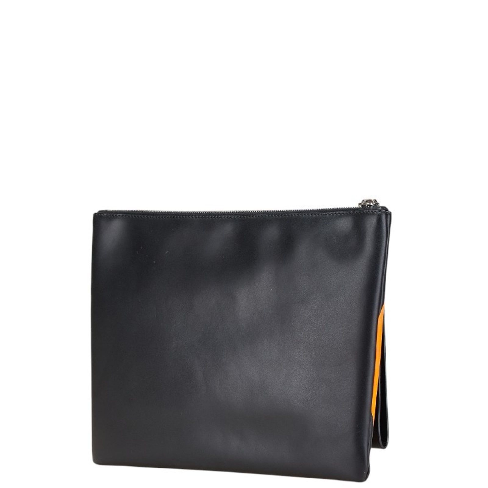 Leather Clutch Bag (Pre-Owned) - Valentino - Modalova