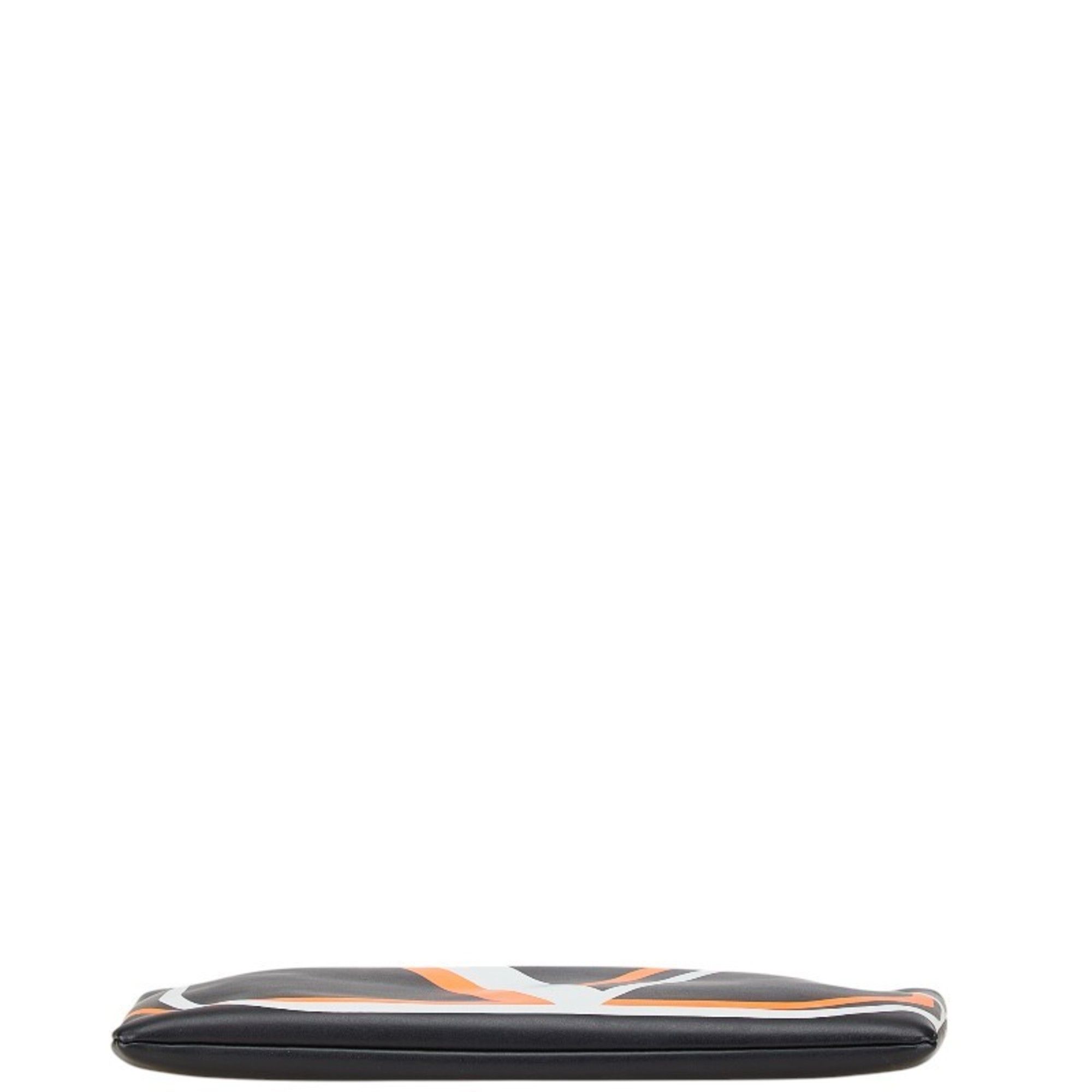 Leather Clutch Bag (Pre-Owned) - Valentino - Modalova