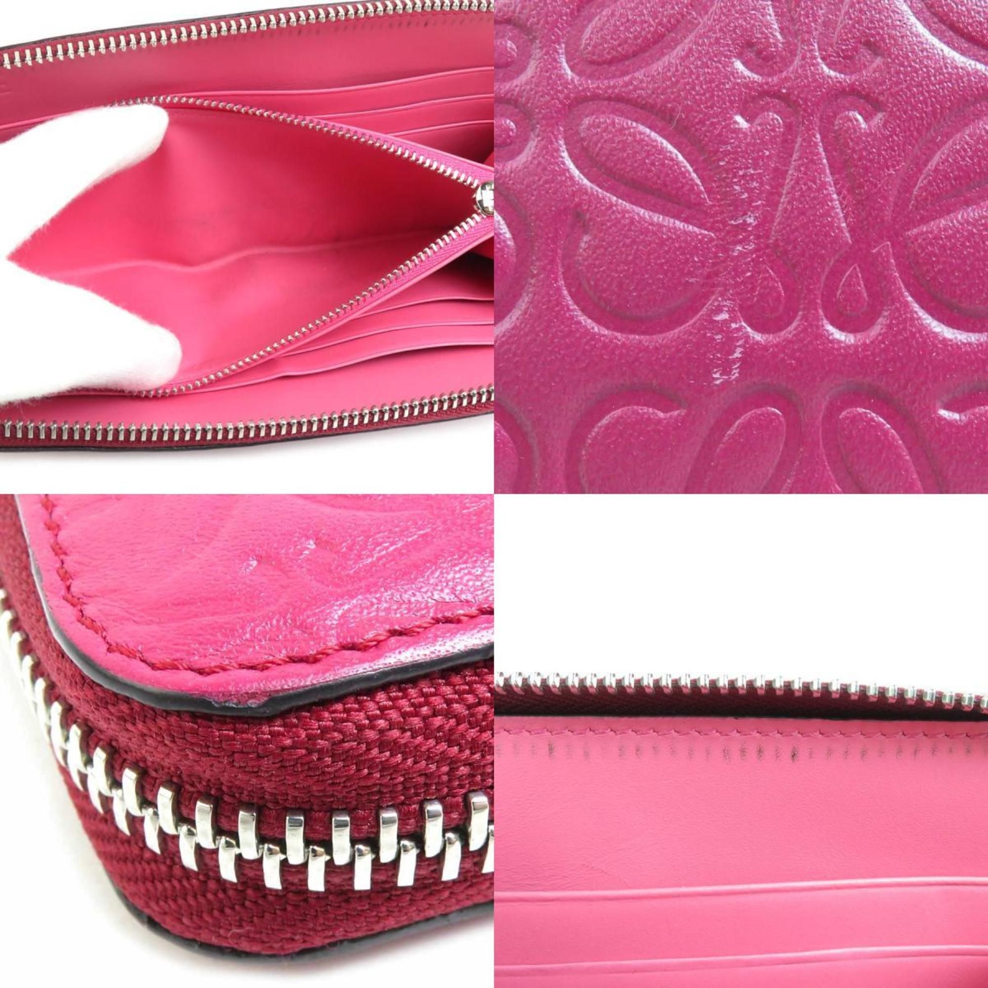 Leather Long Wallet (Bi-Fold) (Pre-Owned) - Loewe - Modalova