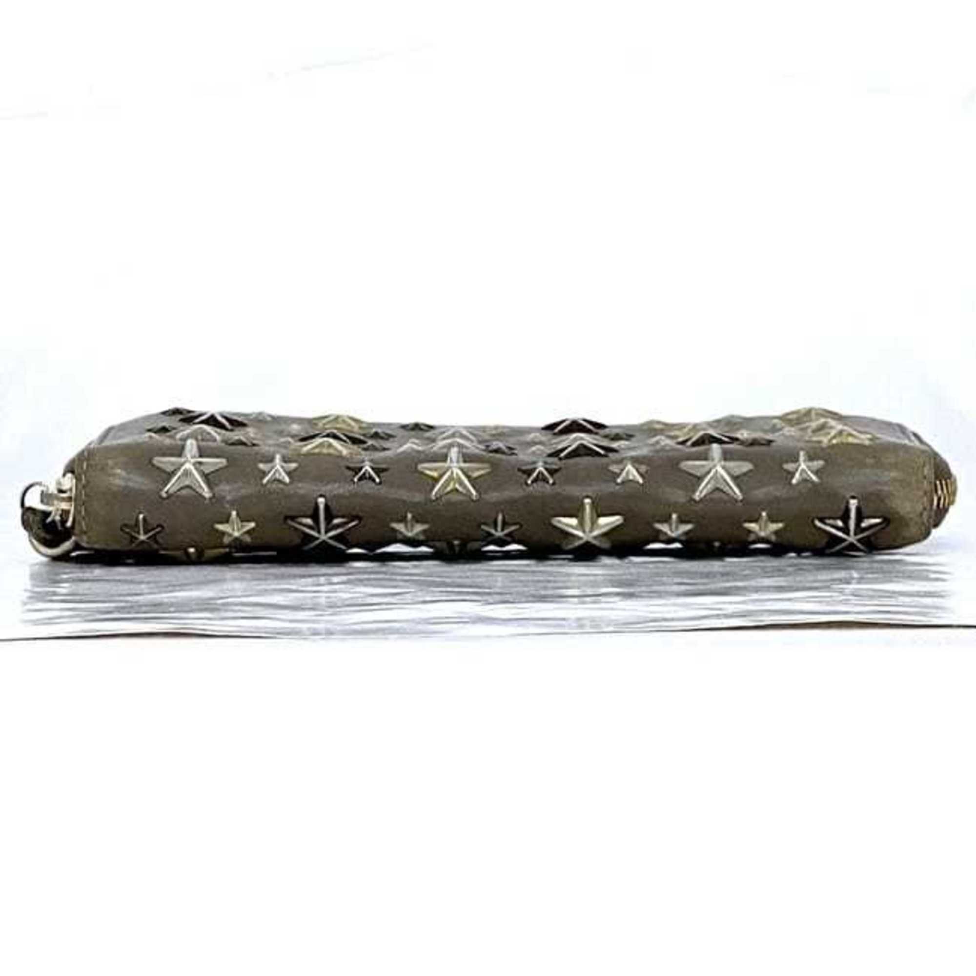 Leather Long Wallet (Bi-Fold) (Pre-Owned) - Jimmy Choo - Modalova