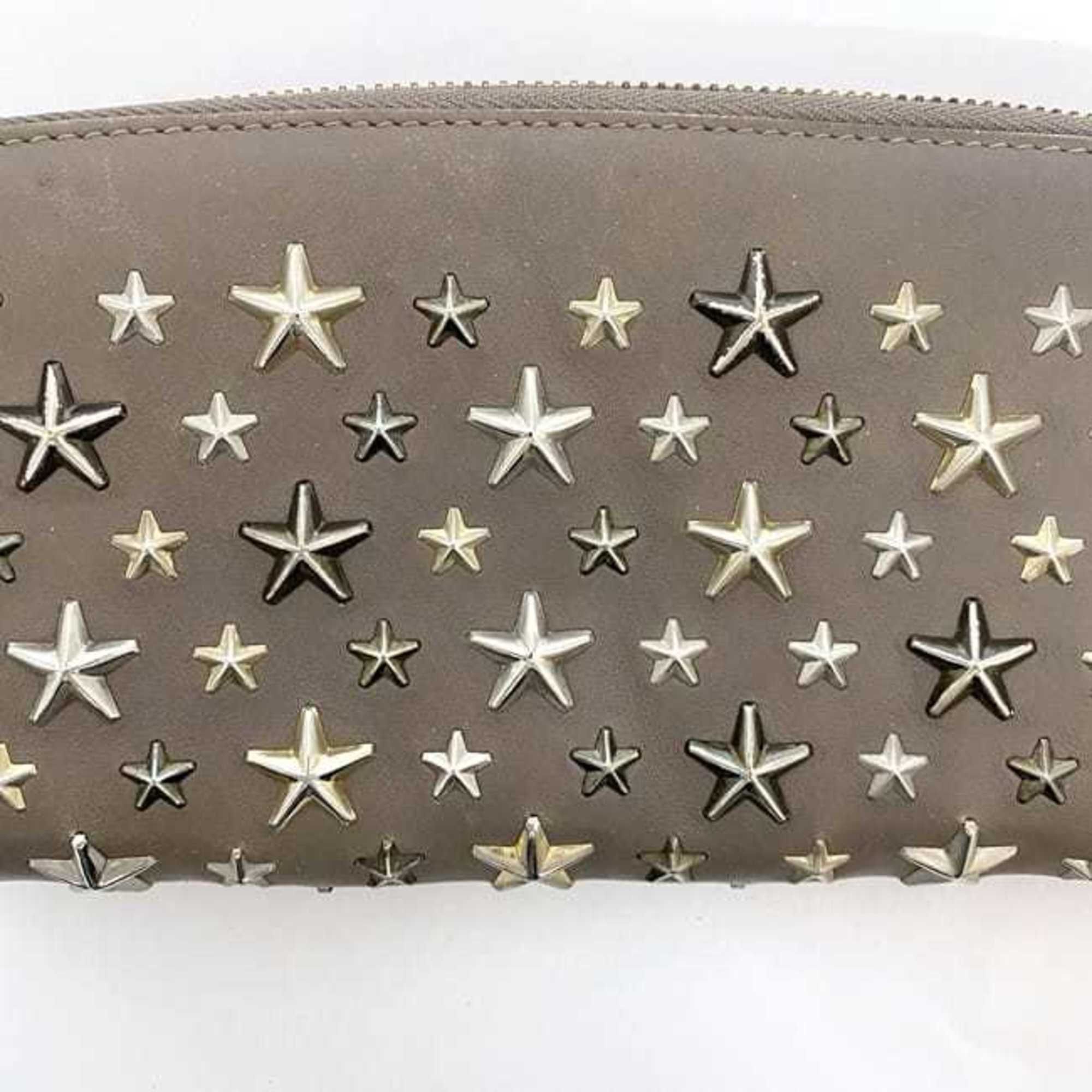 Leather Long Wallet (Bi-Fold) (Pre-Owned) - Jimmy Choo - Modalova