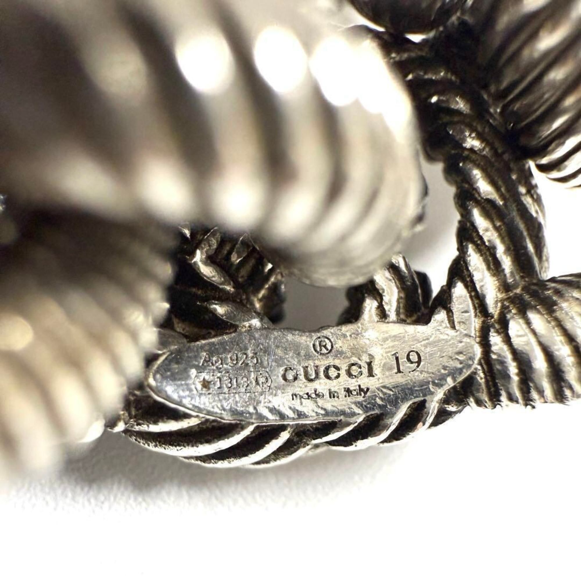Silver 925 Band Ring (Pre-Owned) - Gucci - Modalova