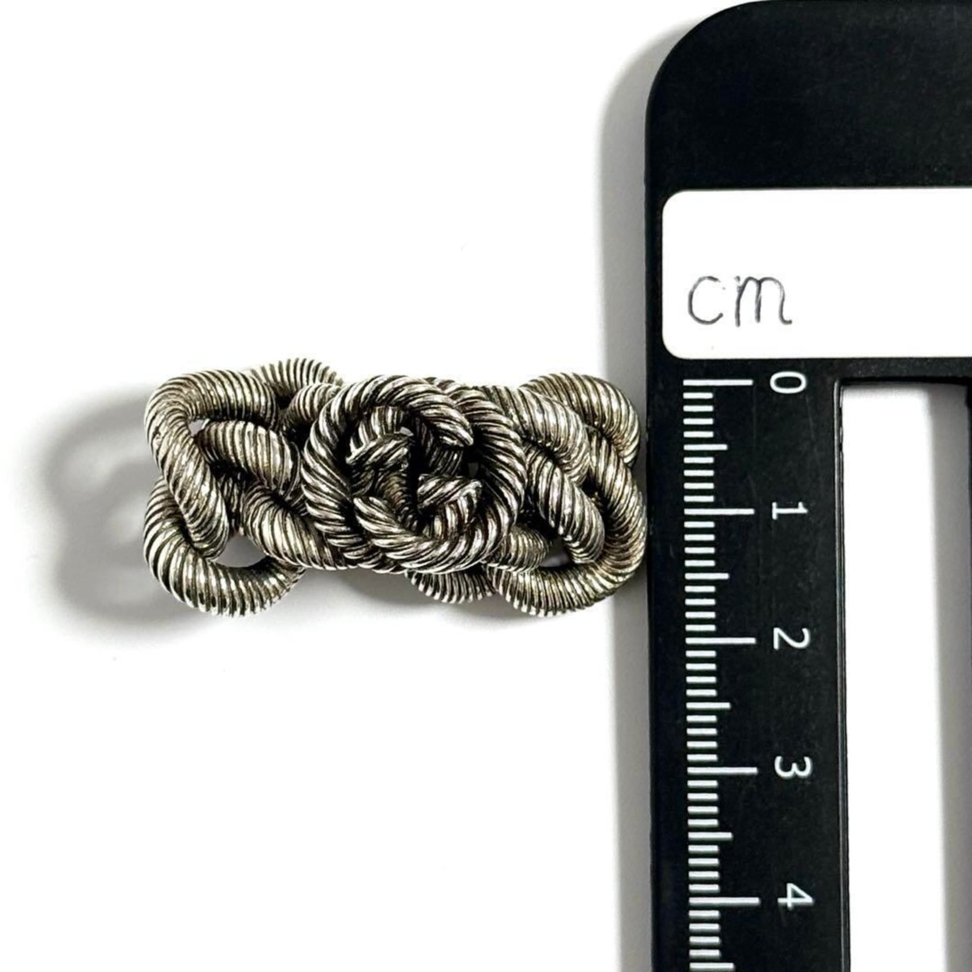 Silver 925 Band Ring (Pre-Owned) - Gucci - Modalova
