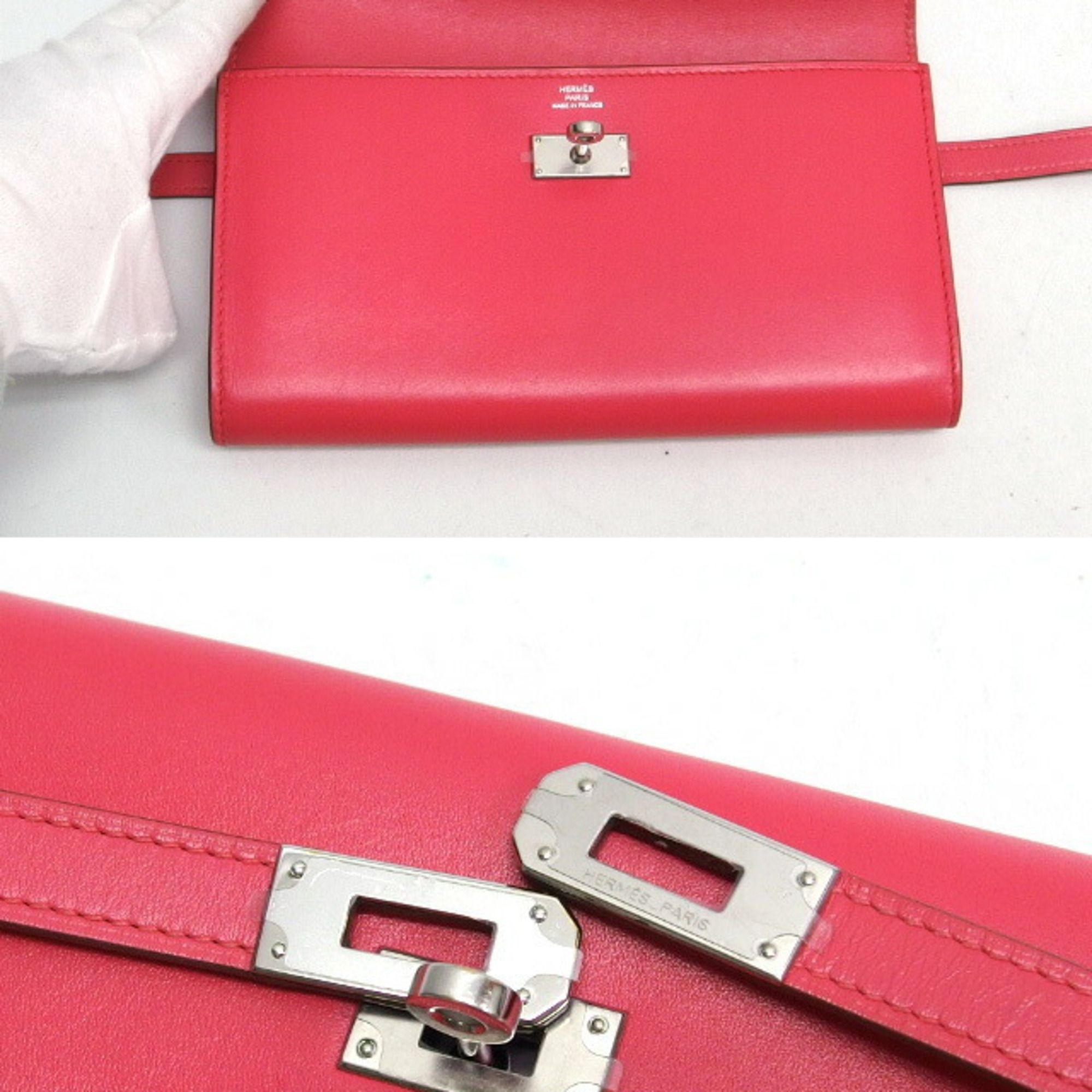 Box Calf Leather Long Wallet (Bi-Fold) (Pre-Owned) - Hermes - Modalova