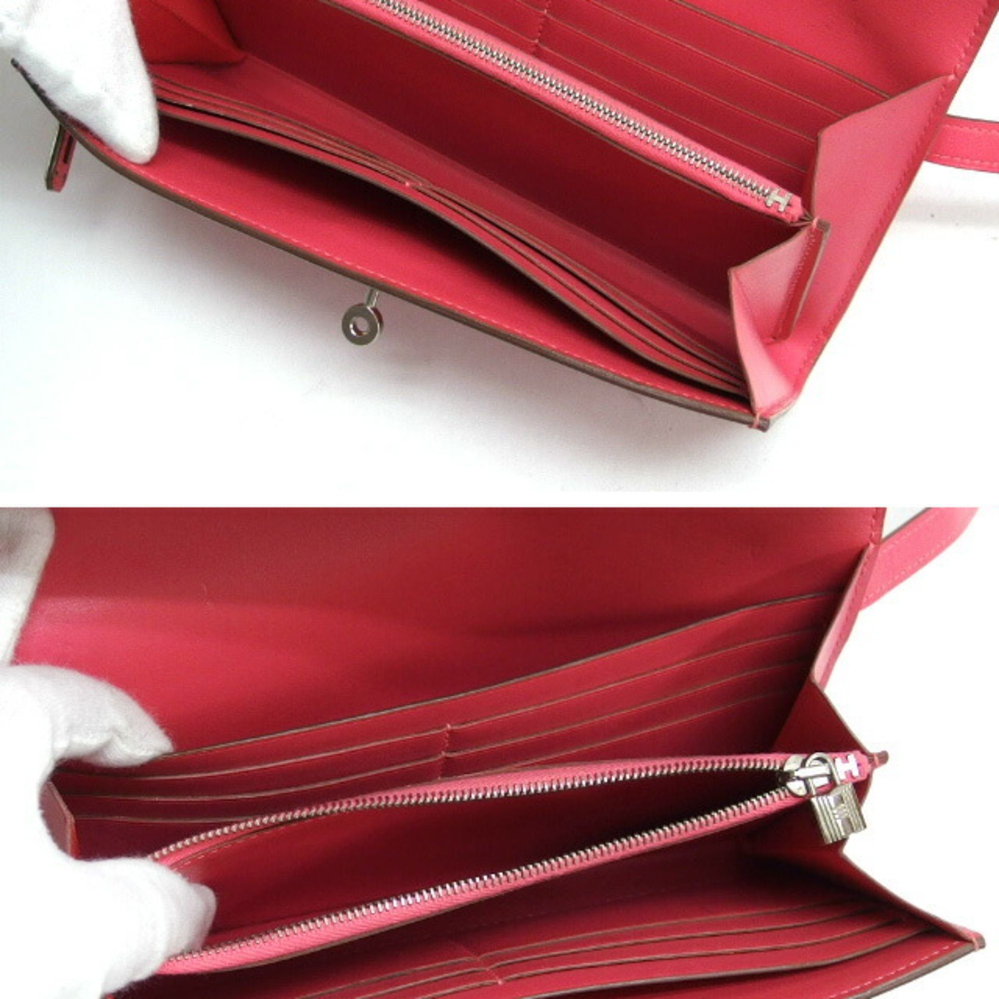 Box Calf Leather Long Wallet (Bi-Fold) (Pre-Owned) - Hermes - Modalova