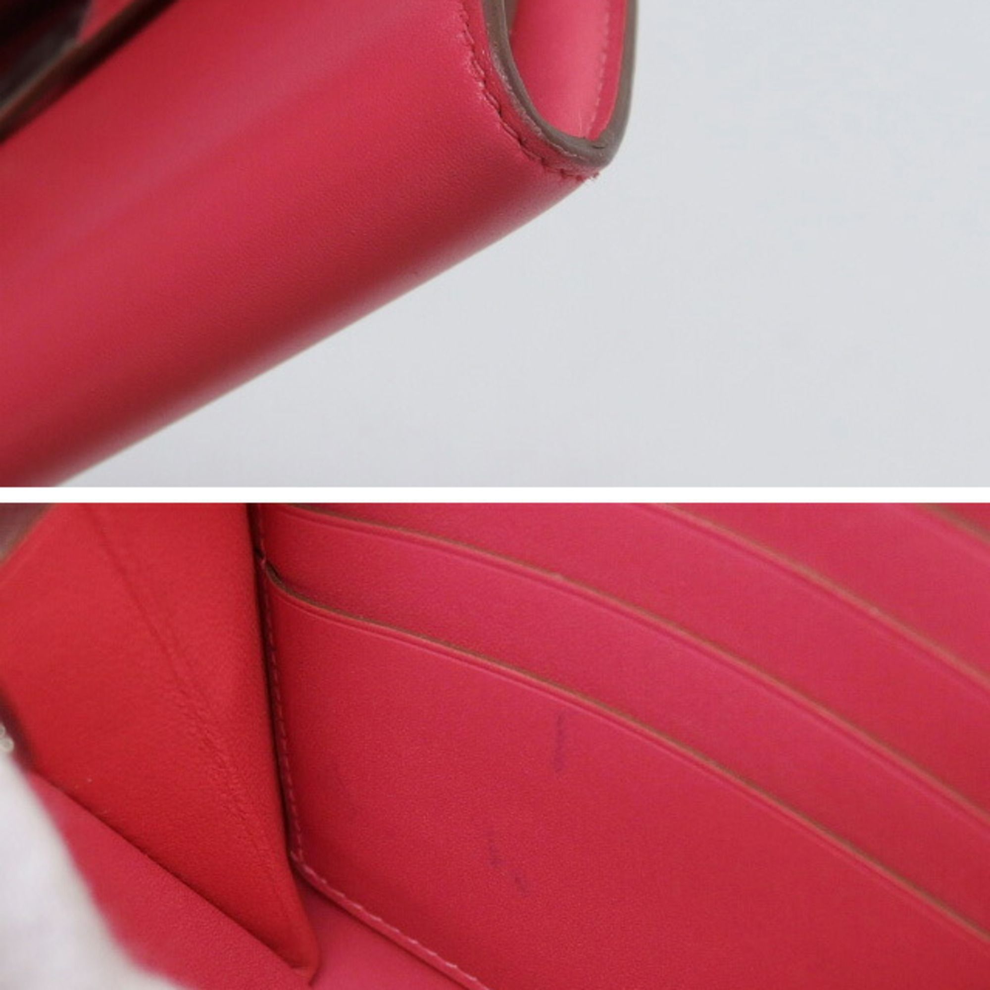 Box Calf Leather Long Wallet (Bi-Fold) (Pre-Owned) - Hermes - Modalova