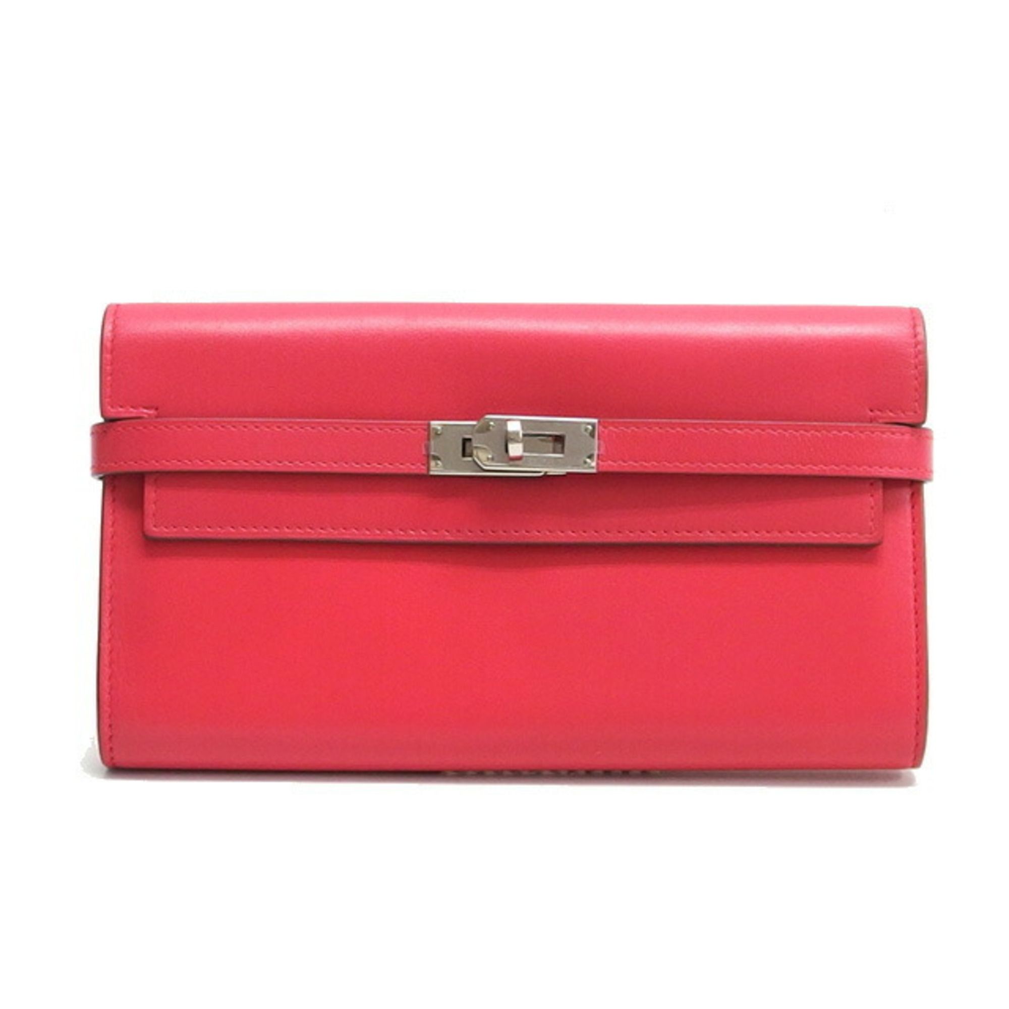 Box Calf Leather Long Wallet (Bi-Fold) (Pre-Owned) - Hermes - Modalova