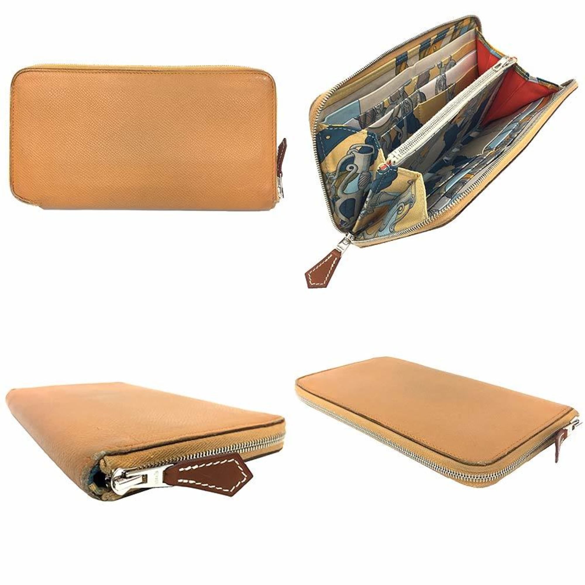 Leather Long Wallet (Bi-Fold) (Pre-Owned) - Hermes - Modalova