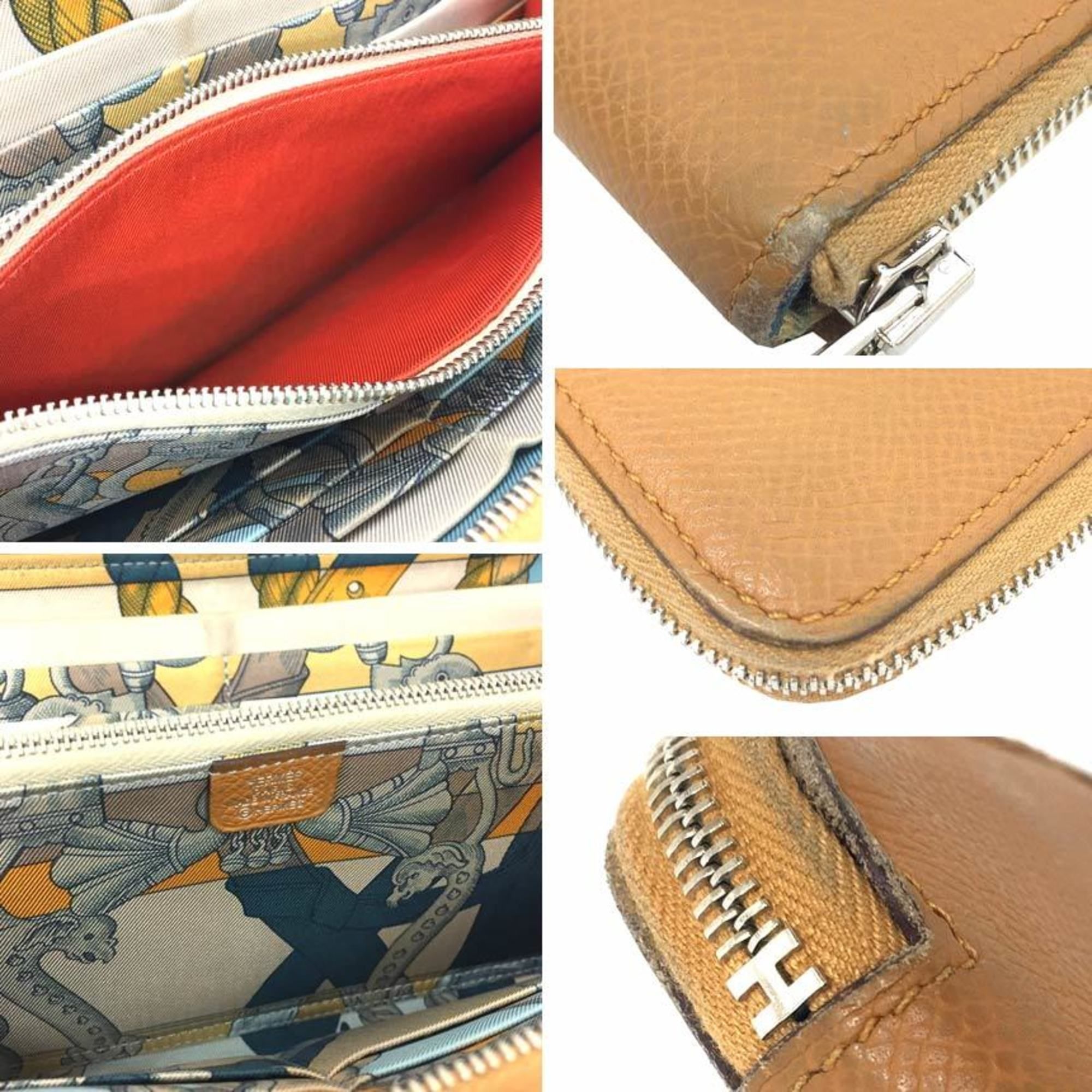 Leather Long Wallet (Bi-Fold) (Pre-Owned) - Hermes - Modalova