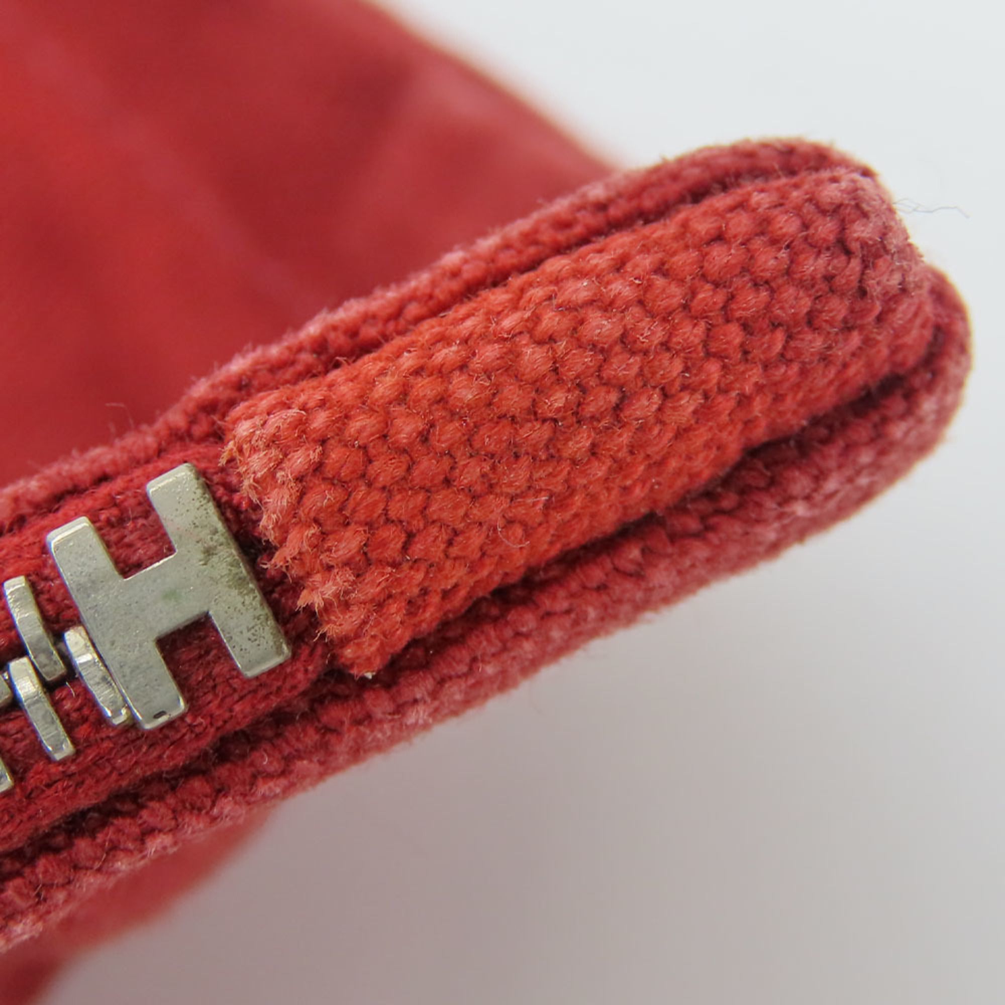 Cotton Leather Pouch (Pre-Owned) - Hermes - Modalova