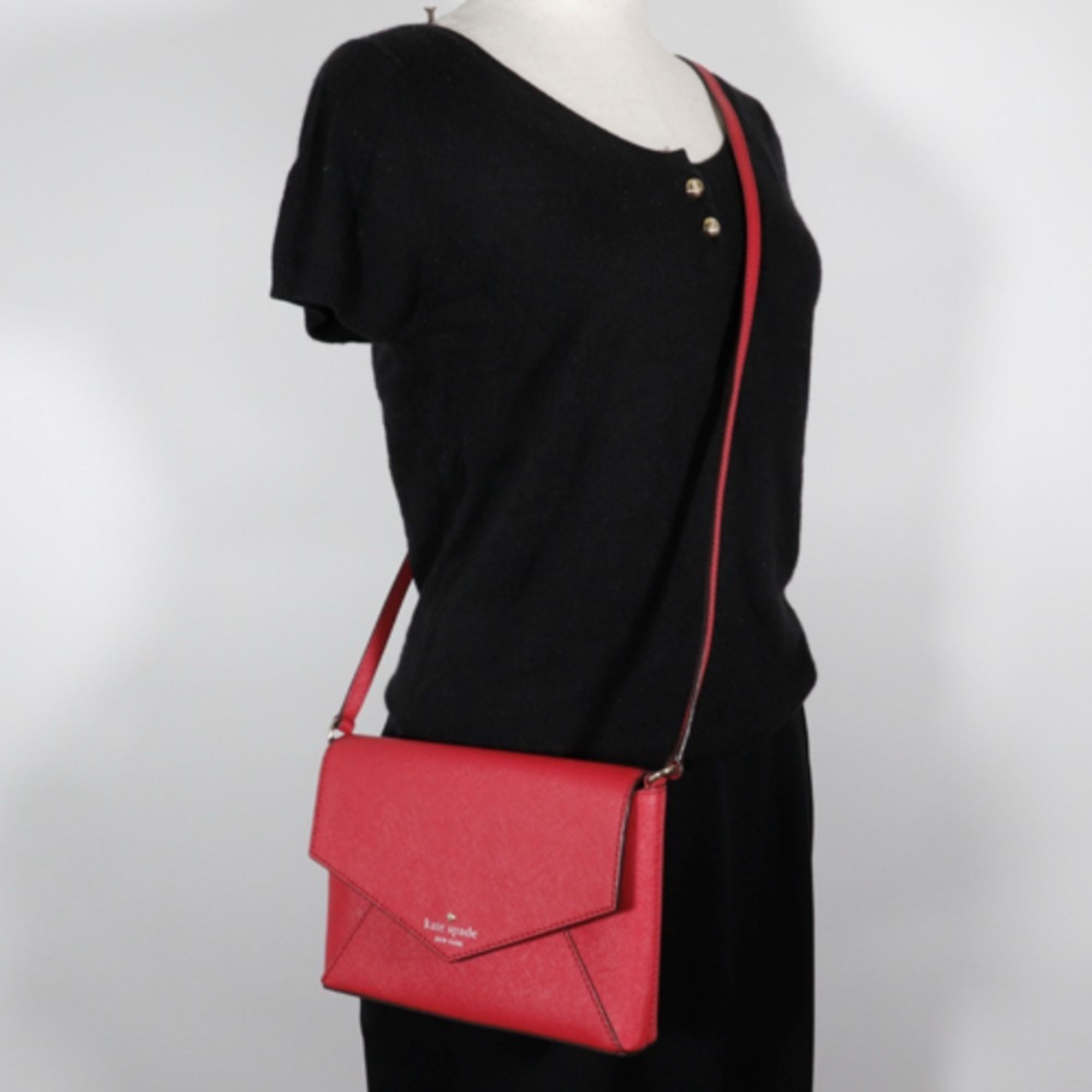 Leather Pochette Shoulder Bag (Pre-Owned) - Kate Spade - Modalova