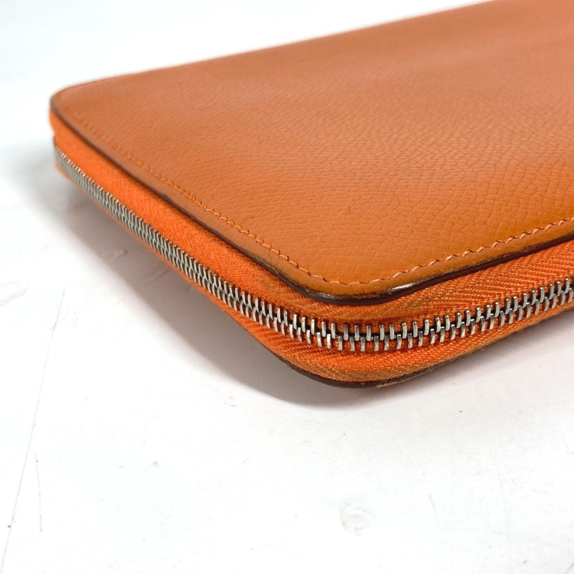 Leather Long Wallet (Bi-Fold) (Pre-Owned) - Hermes - Modalova